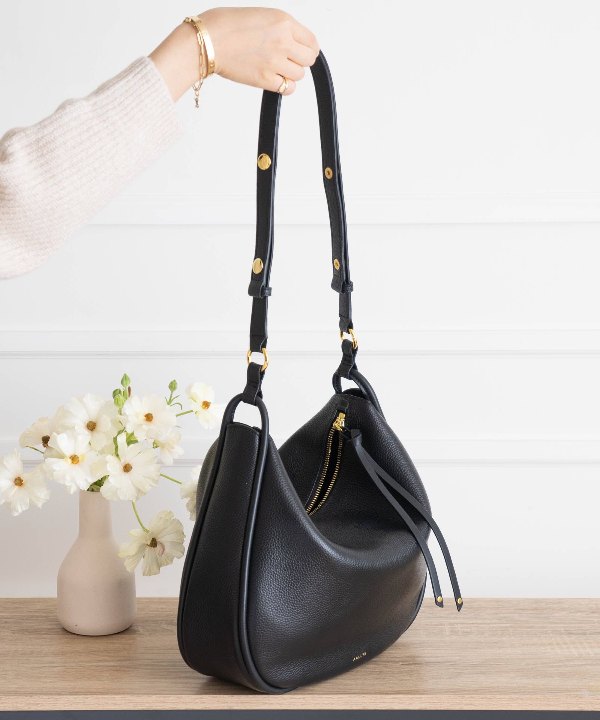AALLYN - Marley Hobo - Leather: Biscotti - Image 9