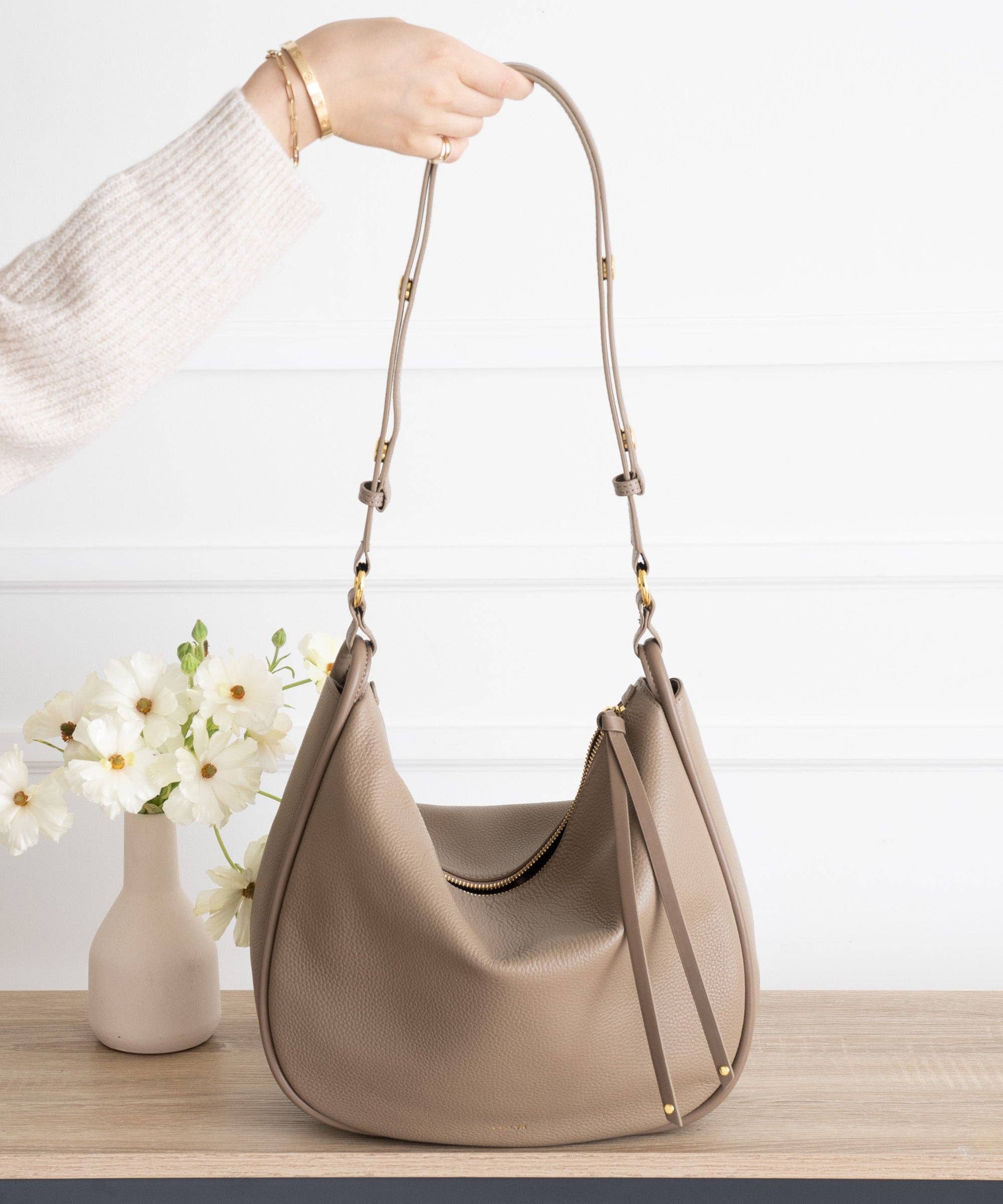 AALLYN - Marley Hobo - Leather: Black - Image 12