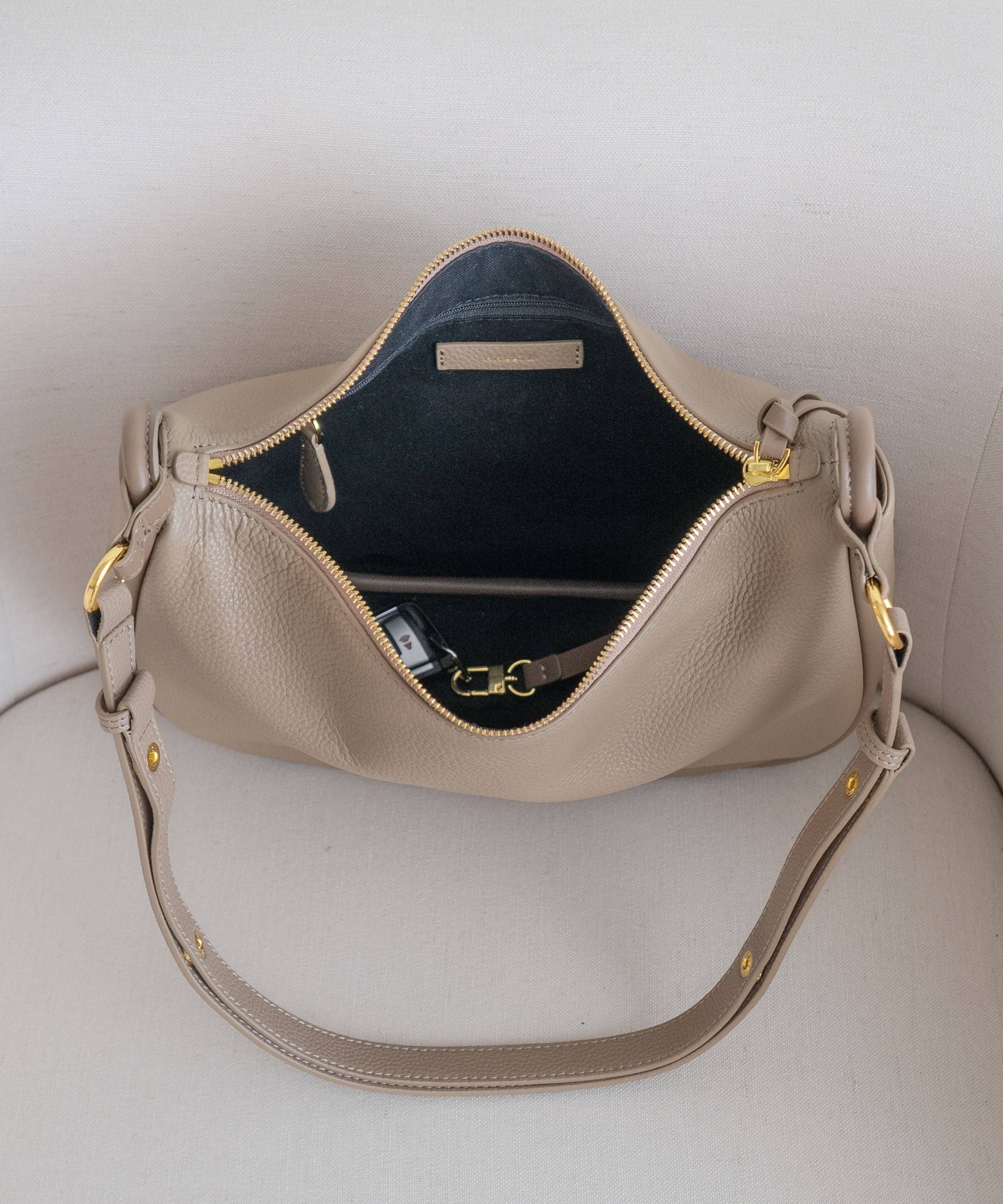 AALLYN - Marley Hobo - Leather: Black - Image 18