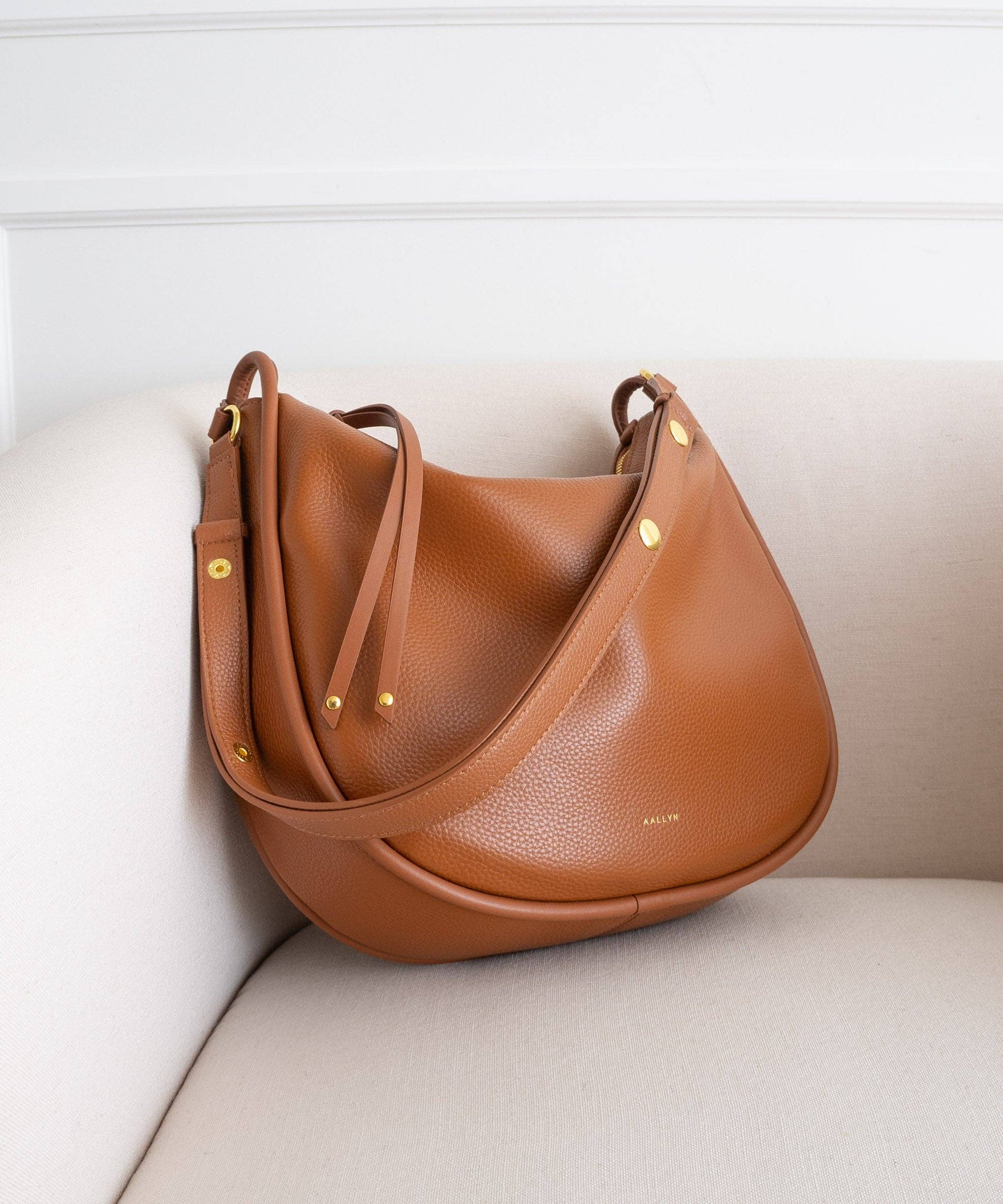 AALLYN - Marley Hobo - Leather: Black - Image 21