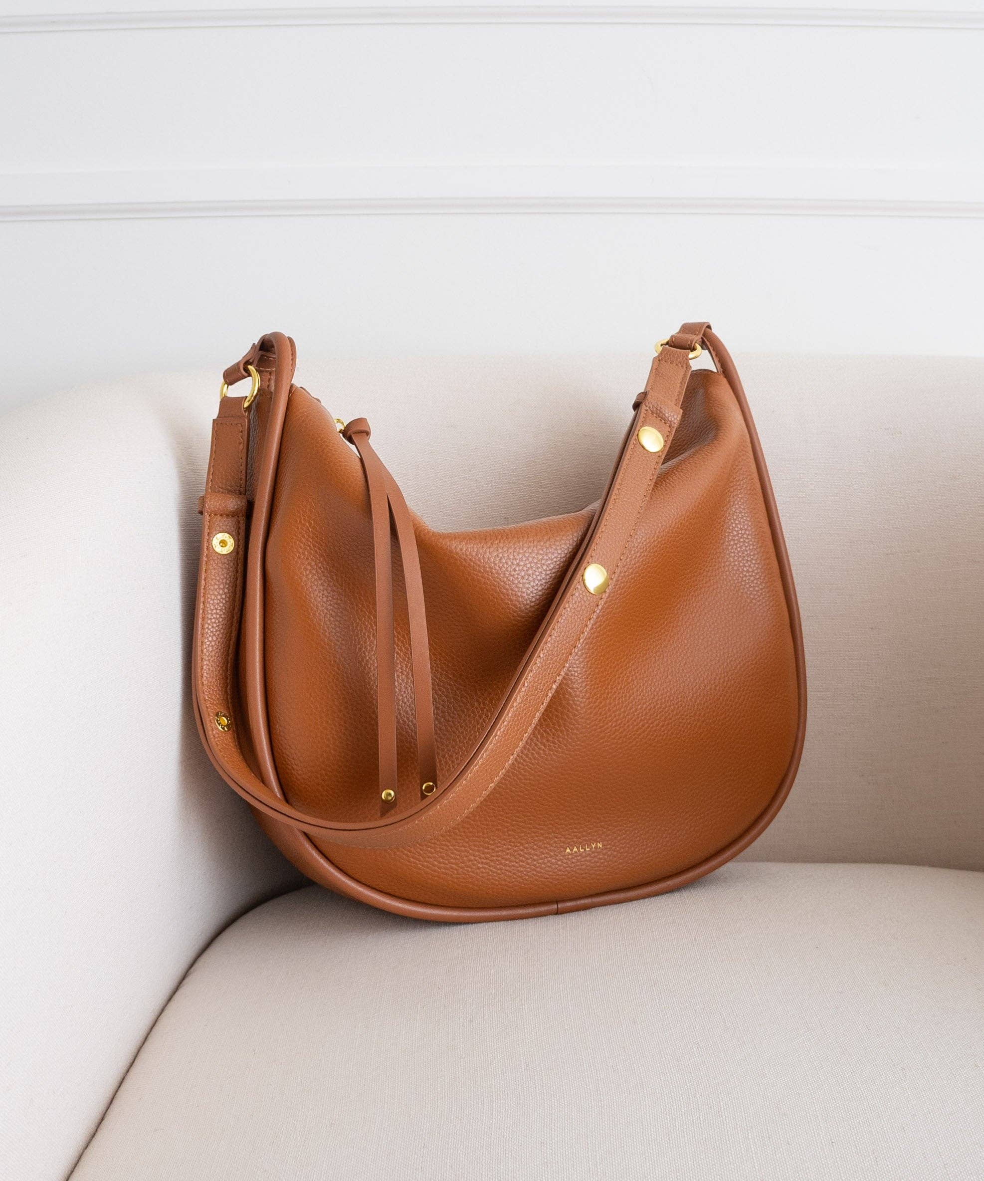 AALLYN - Marley Hobo - Leather: Black - Image 22