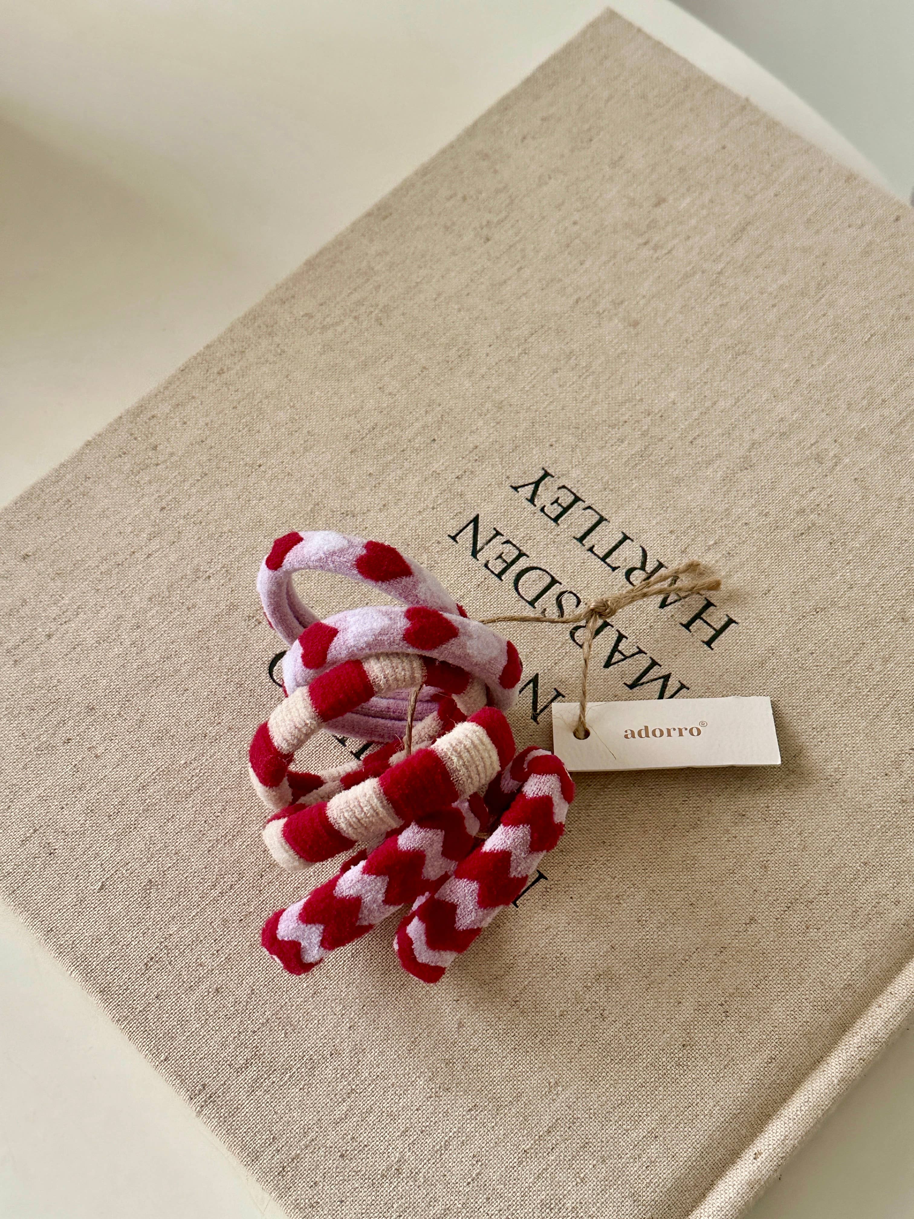 Adorro - Valentine's Day Seamless Hair Ties - Image 7