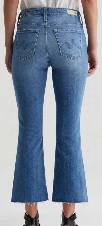 AG Denim - Farrah Boot Crop - Iris - Image 2