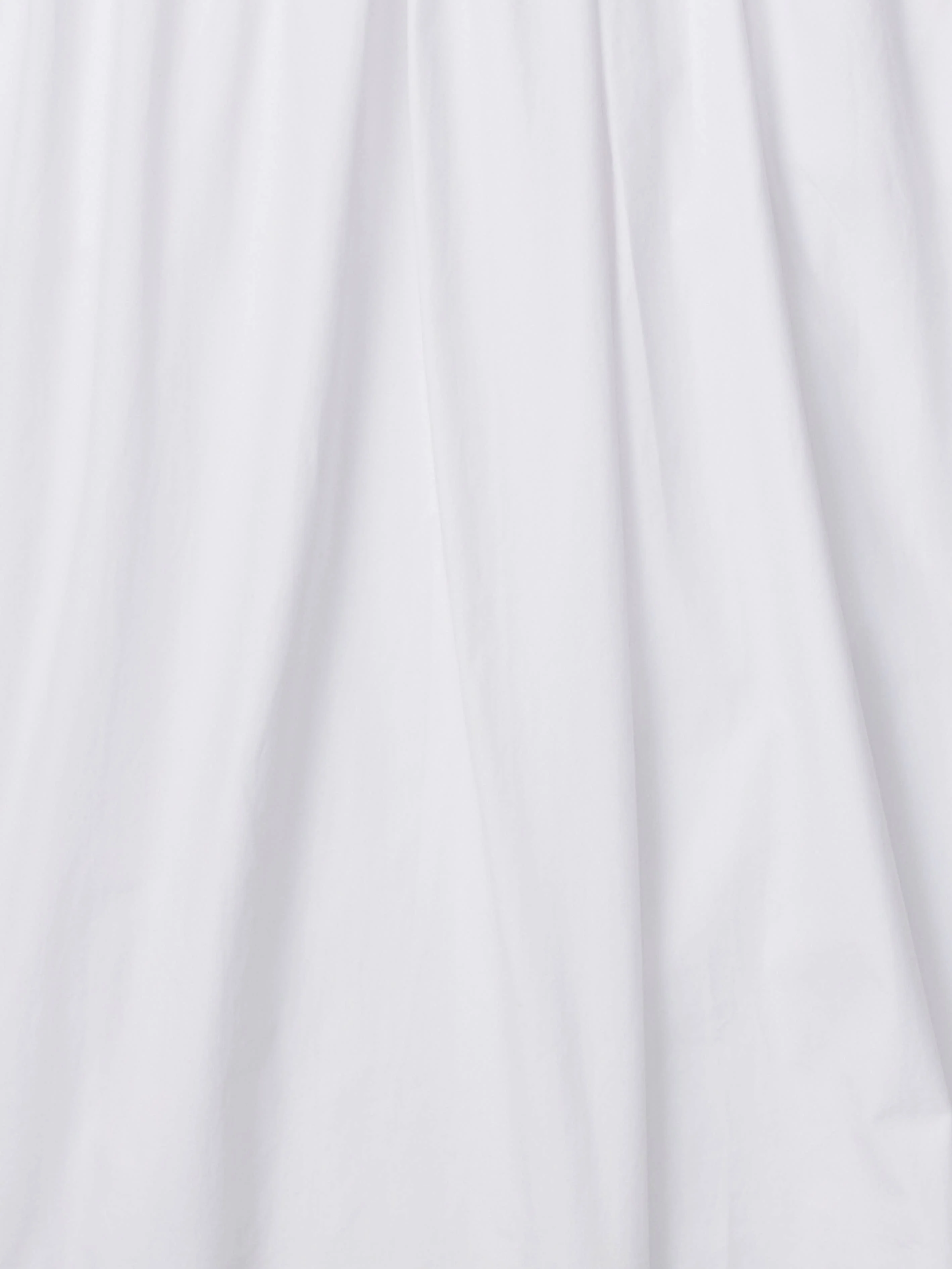 All Row - The Jenni Dress | Smocked Midi Dress with Side Ties: WHITE - Image 8