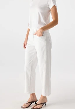 AMO - Maria Pant in Chalk - Image 2