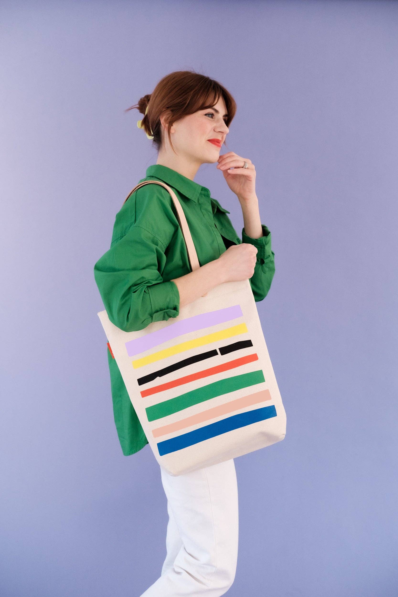 Ampersand Design Studio - Color Me Striped Tote - Image 2