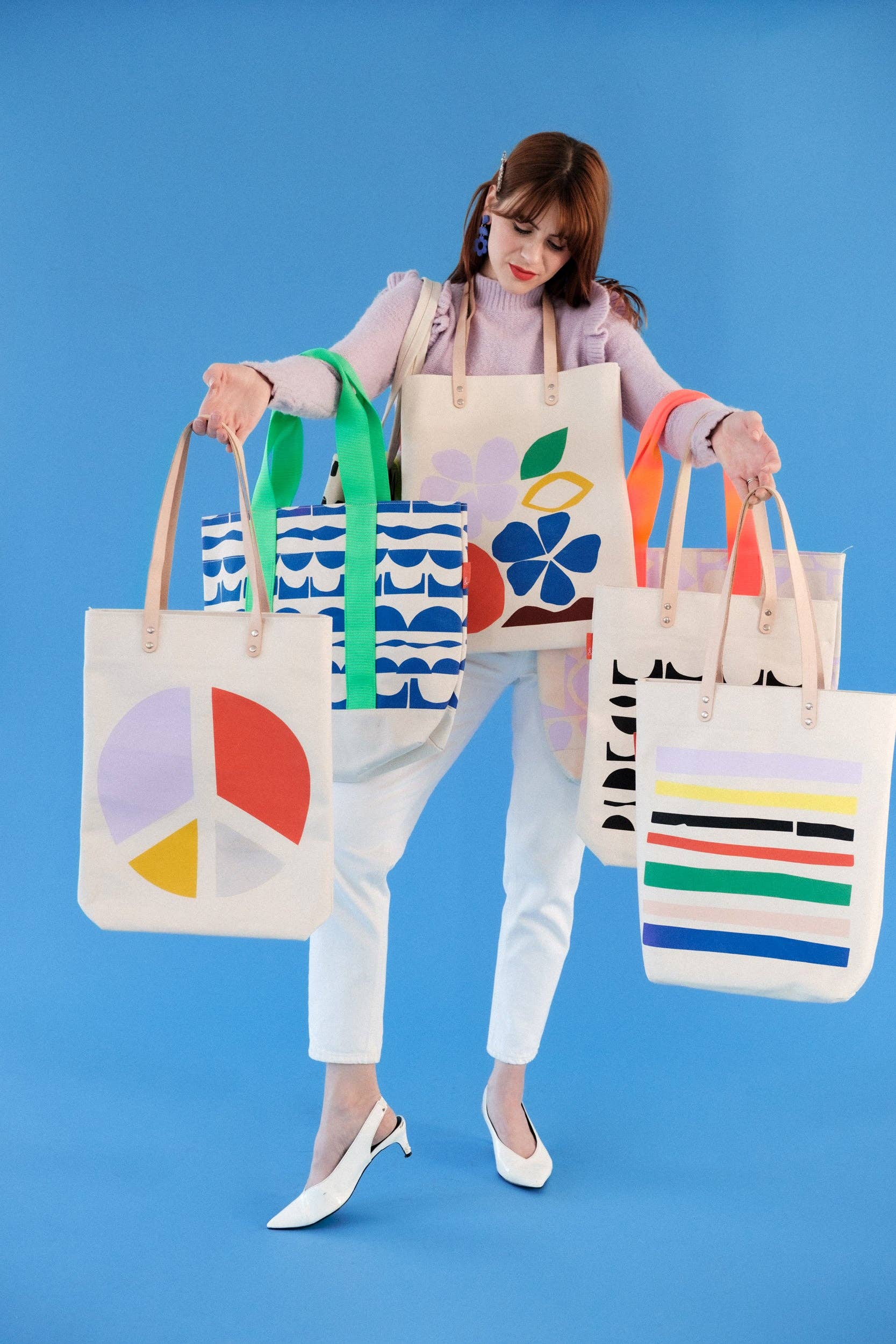 Ampersand Design Studio - Color Me Striped Tote - Image 3