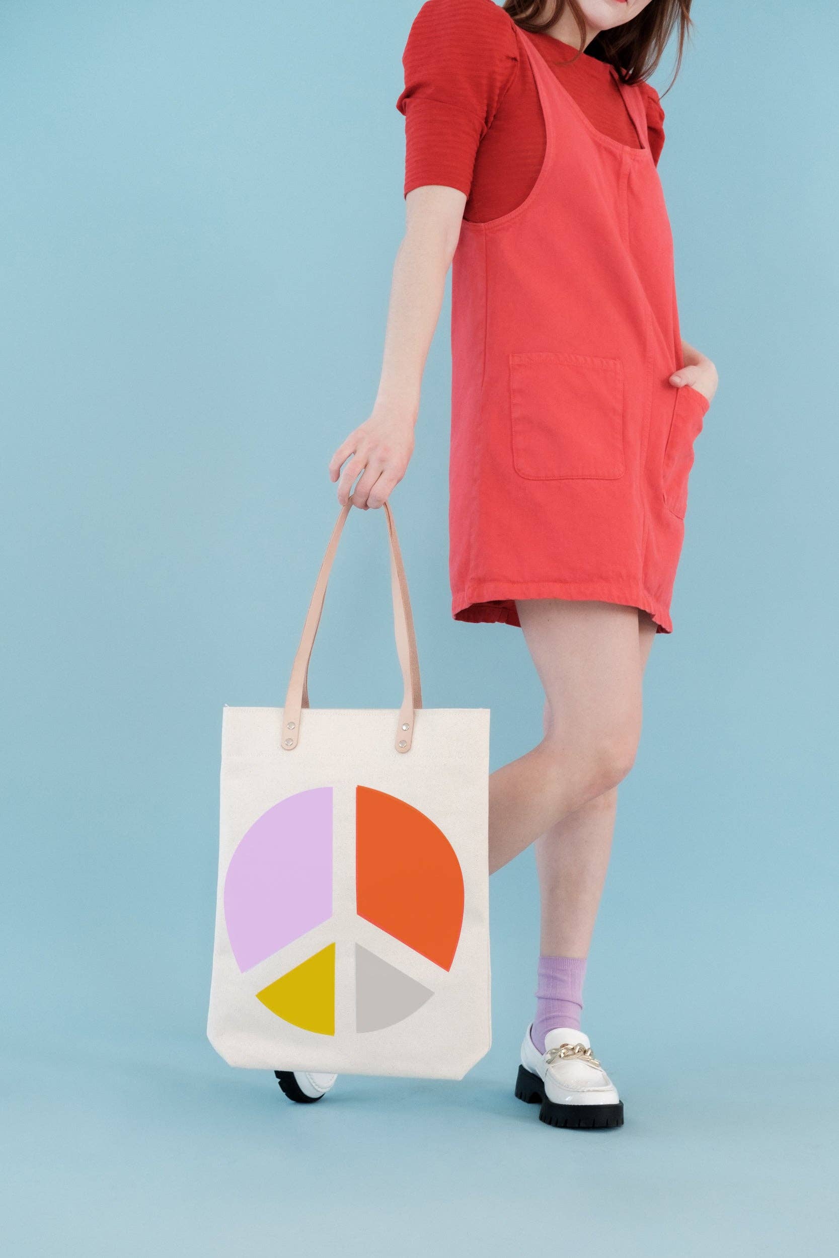 Ampersand Design Studio - Peace Sign Tote - Image 2