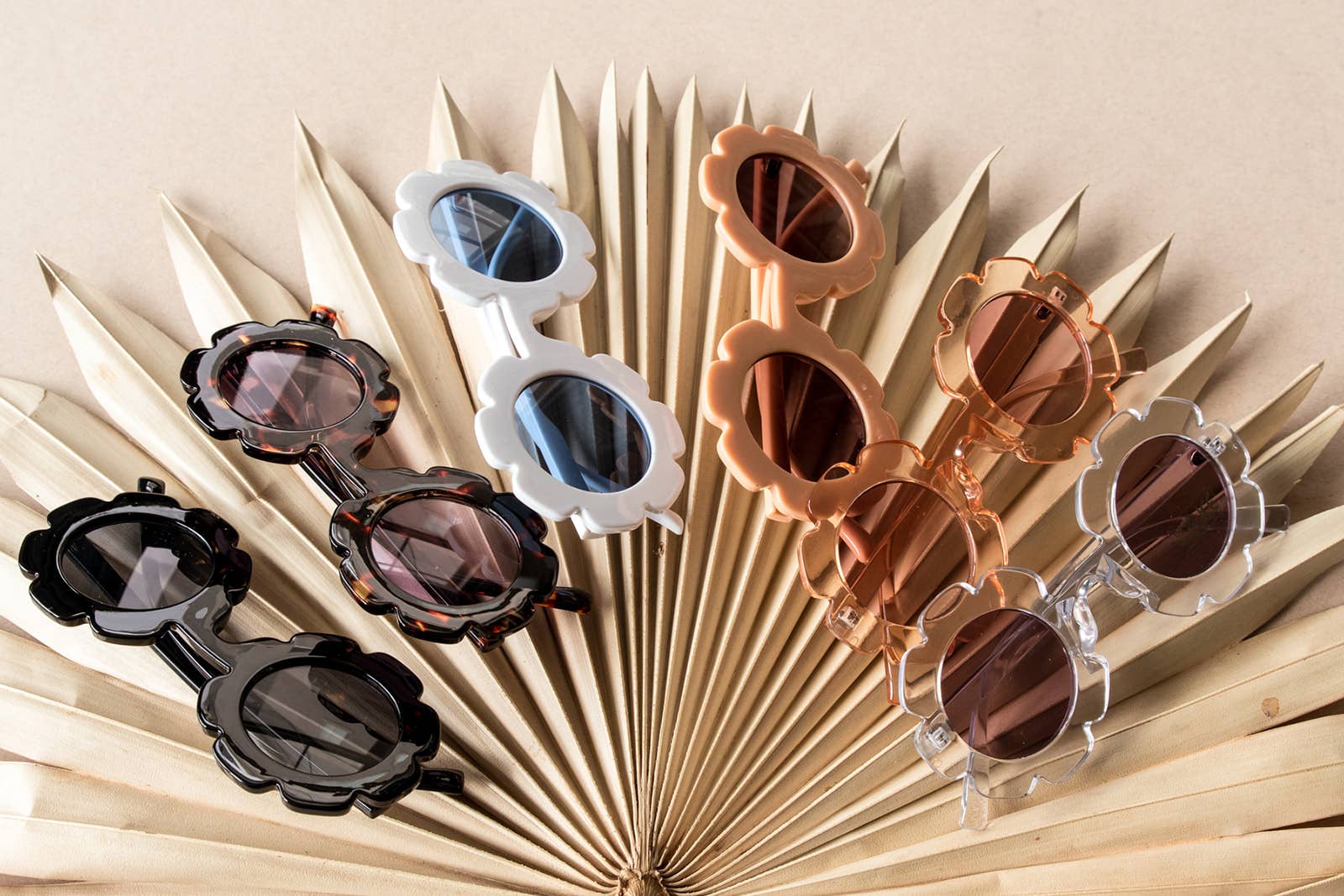 Babeehive Goods - Toddler & Kid Daisy Sunglasses- Clear - Image 3