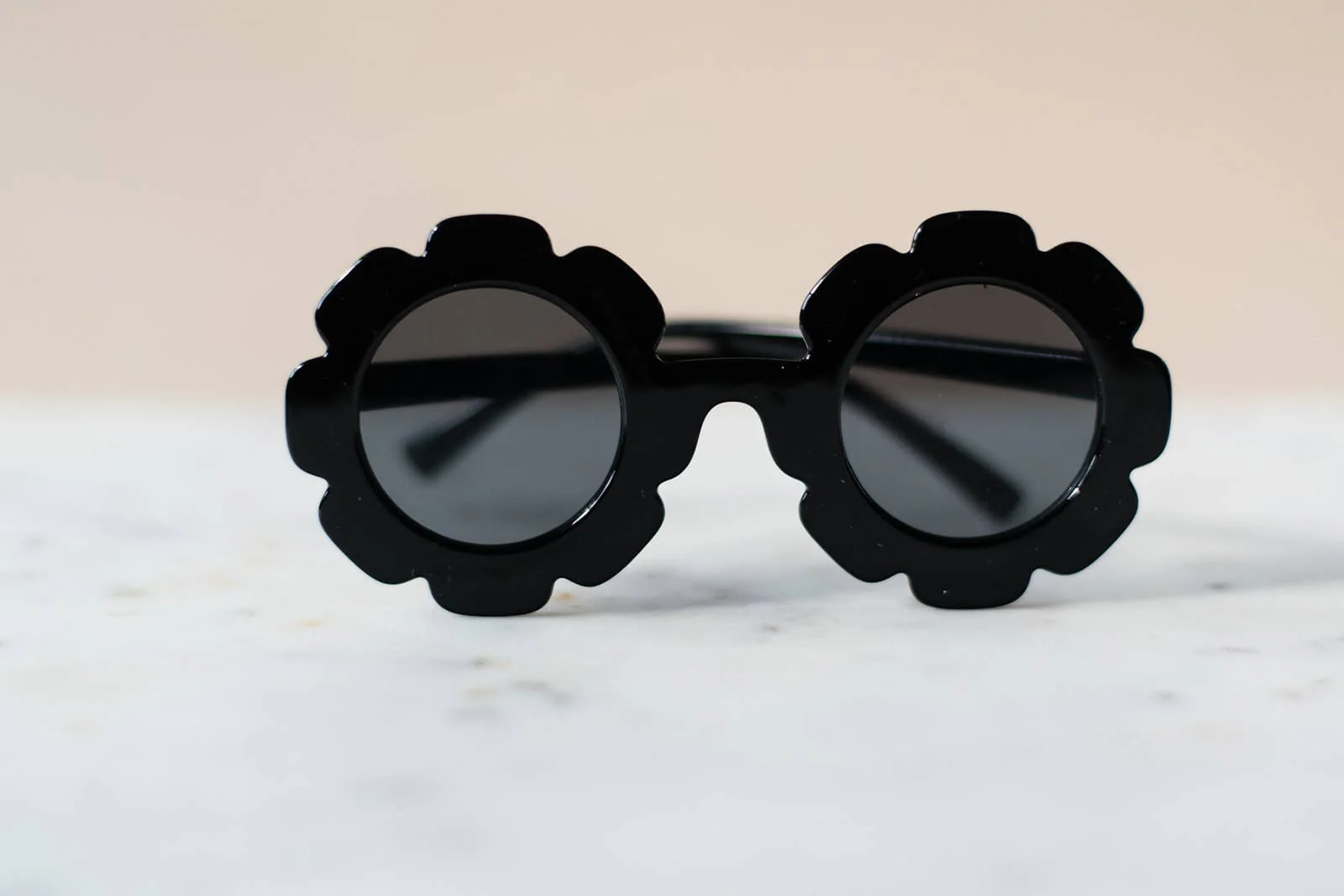 Babeehive Goods - Toddler & Kid Daisy Sunglasses- Peach - Image 6