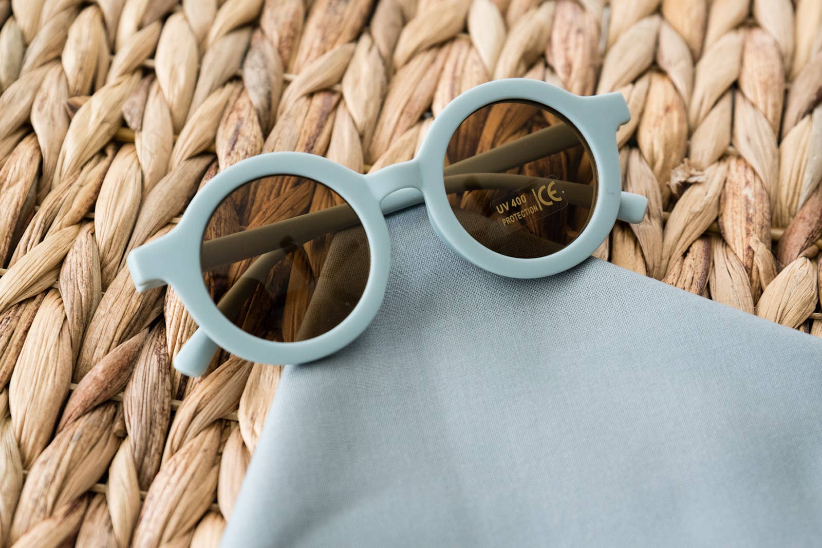 Babeehive Goods - Toddler & Kid Retro Sunglasses : Duck Egg Blue