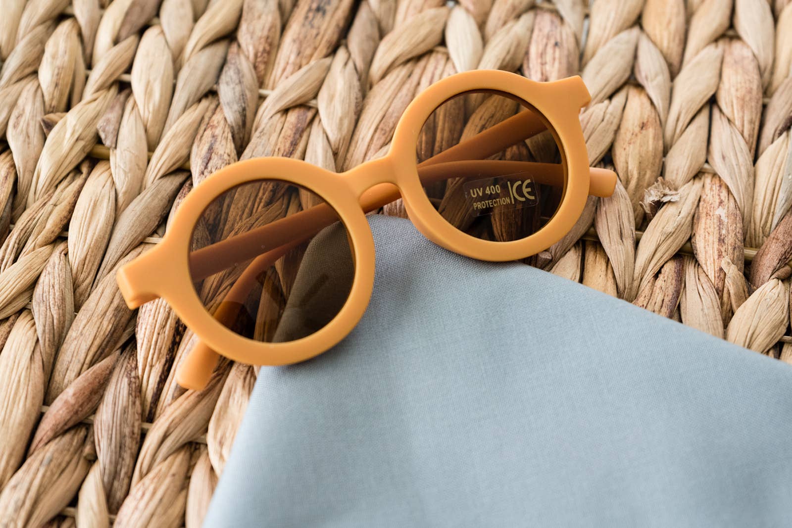 Babeehive Goods - Toddler & Kid Retro Sunglasses : Duck Egg Blue - Image 7