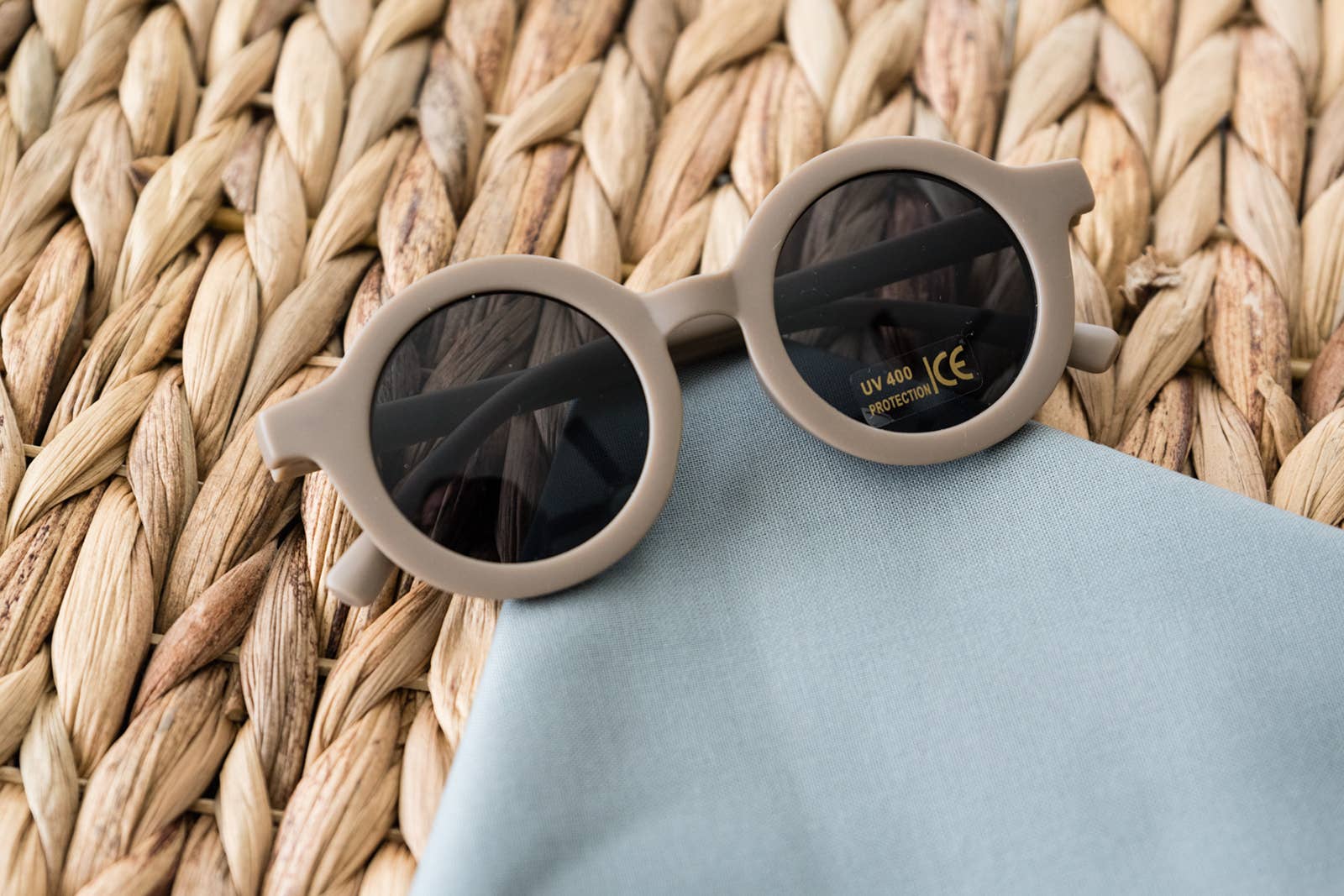 Babeehive Goods - Toddler & Kid Retro Sunglasses : Pink - Image 5