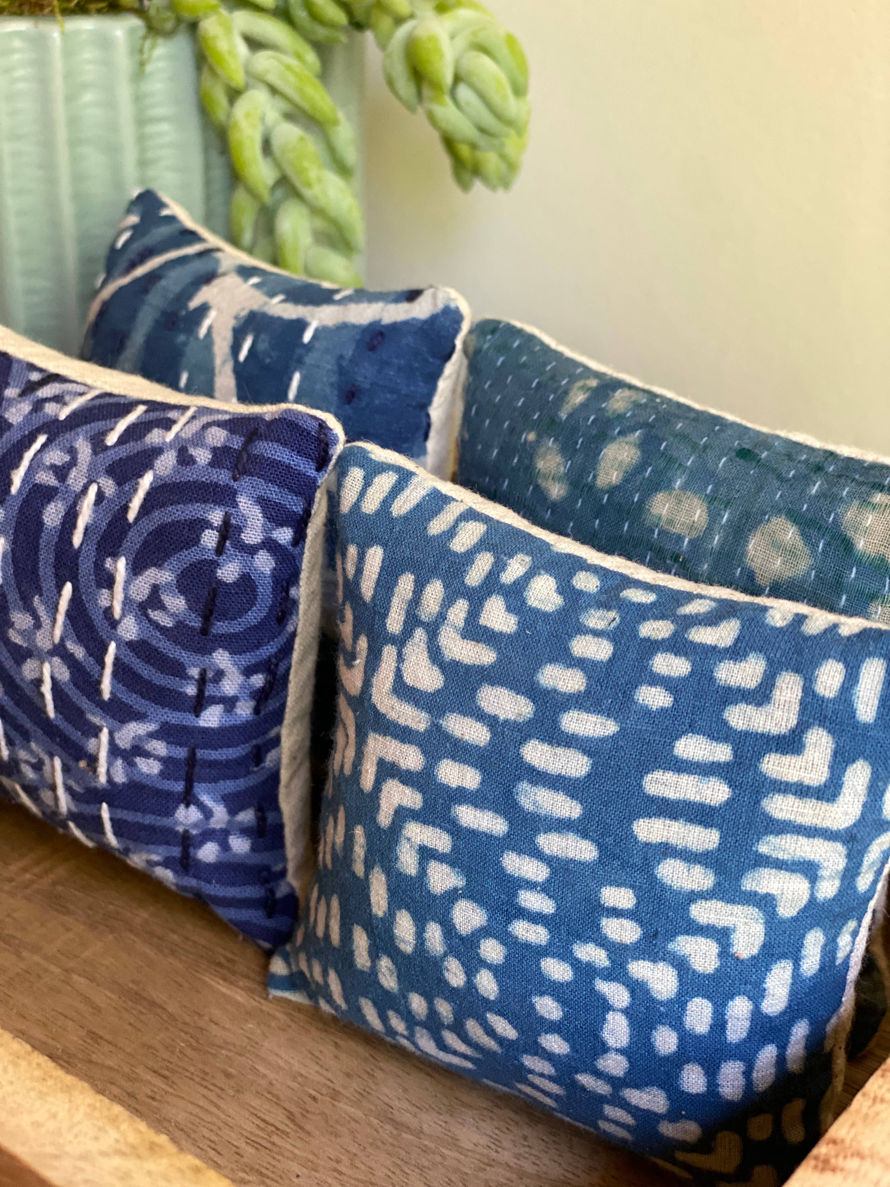 Belle's Nest - Blue Lavender Squares - Image 2