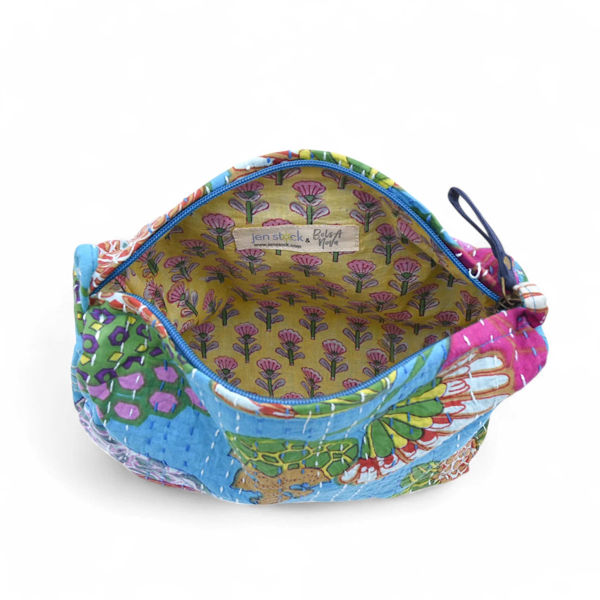 Bolsa Nova Handbags - Ultimate Pouch- Turquoise - Image 2