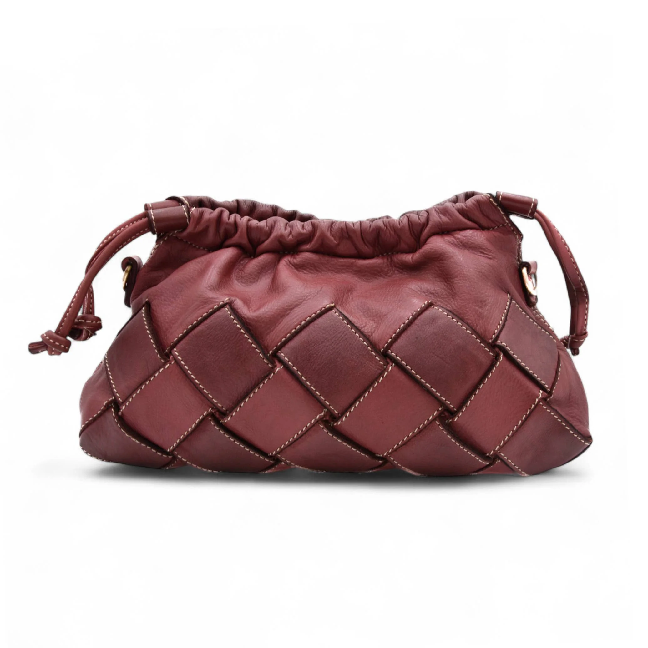 Bolsa Nova Handbags - Greta Clutch: Cognac - Image 20