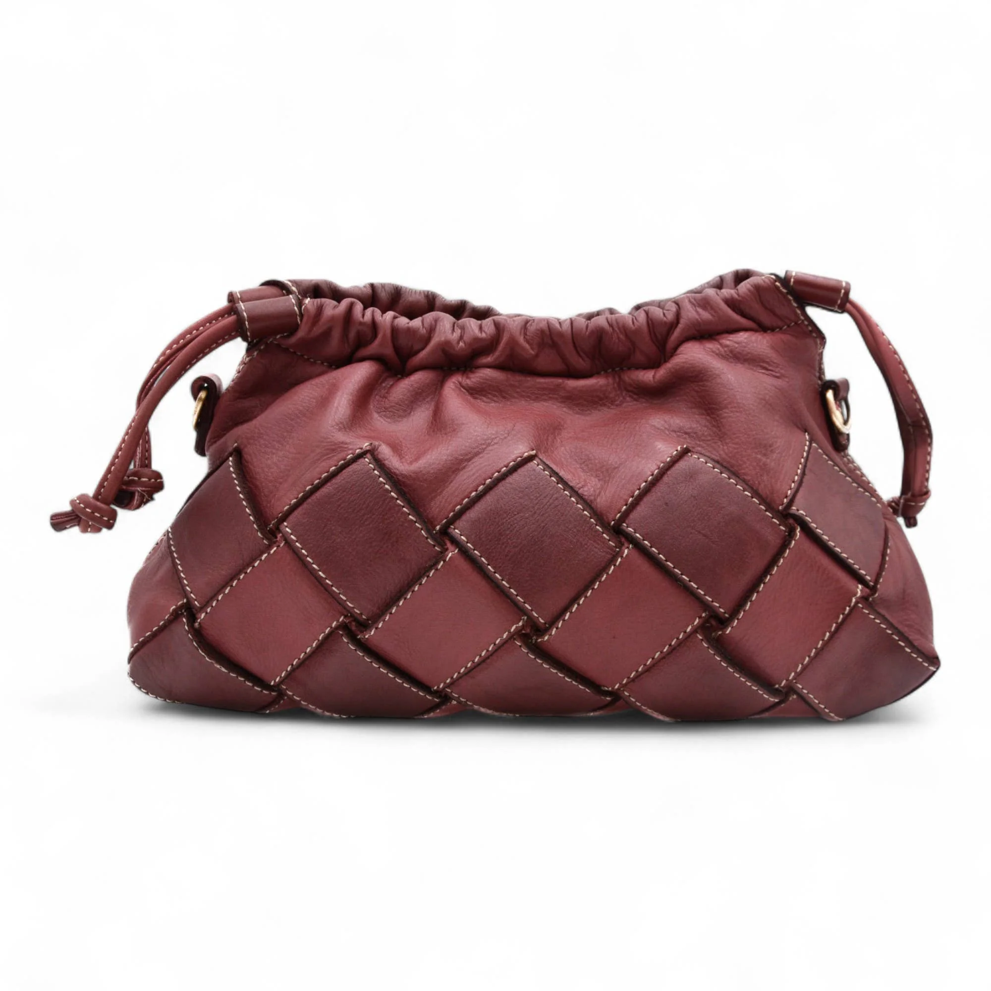 Bolsa Nova Handbags - Greta Clutch: Cognac - Image 21