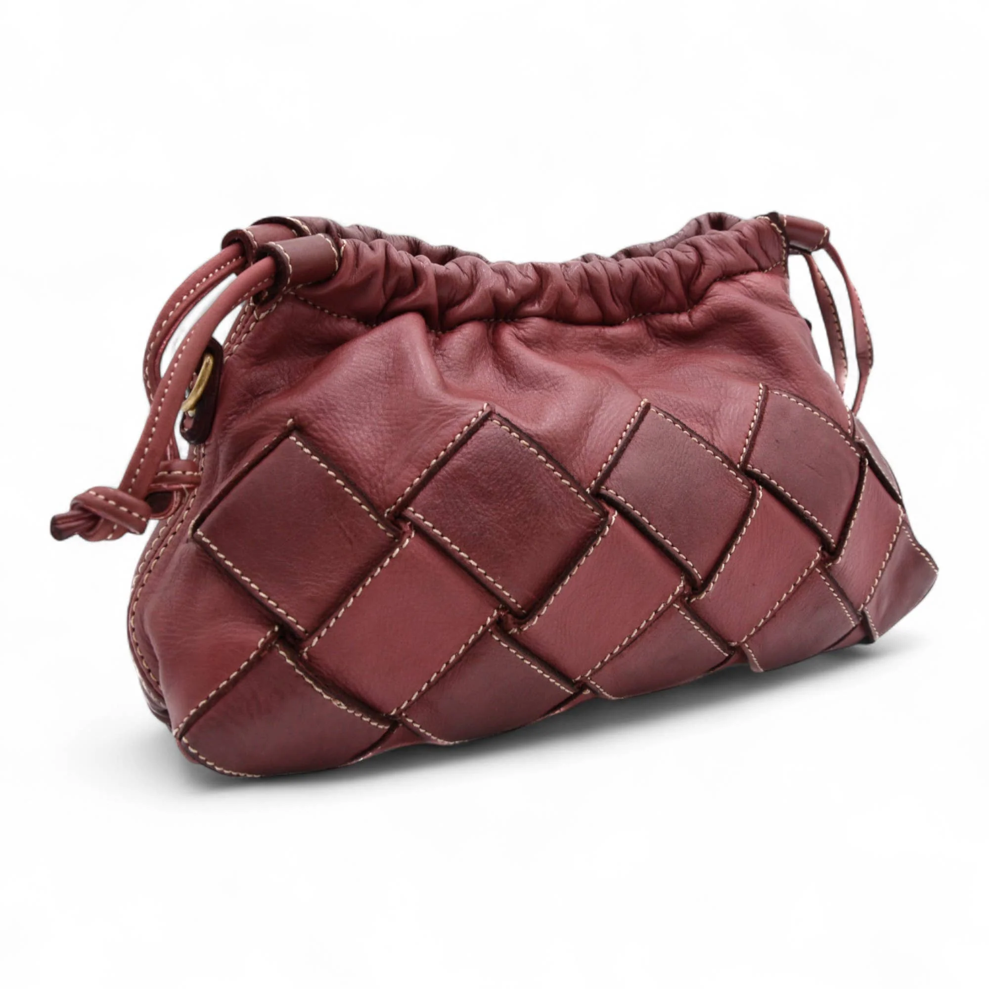 Bolsa Nova Handbags - Greta Clutch: Cognac - Image 22