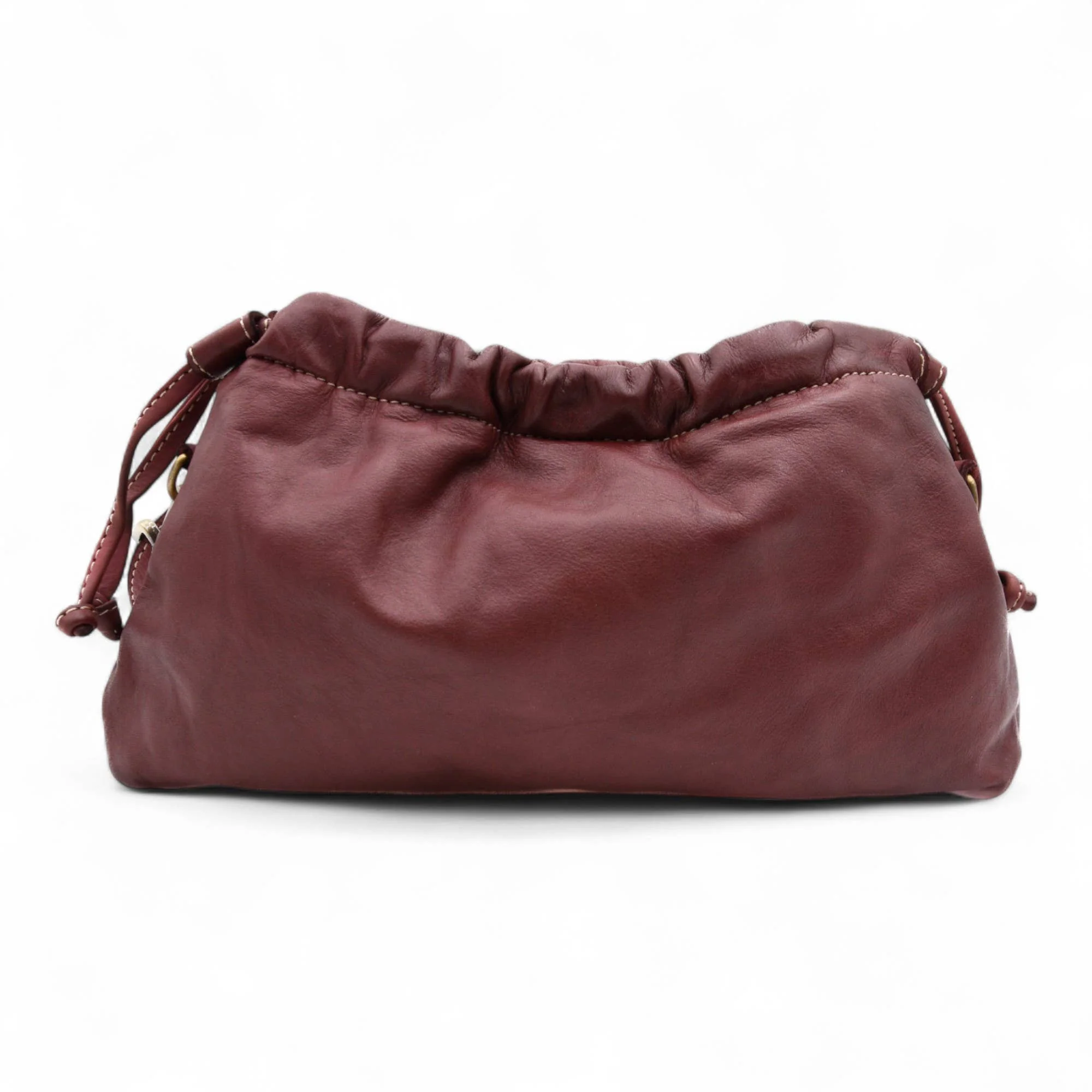Bolsa Nova Handbags - Greta Clutch: Cognac - Image 24