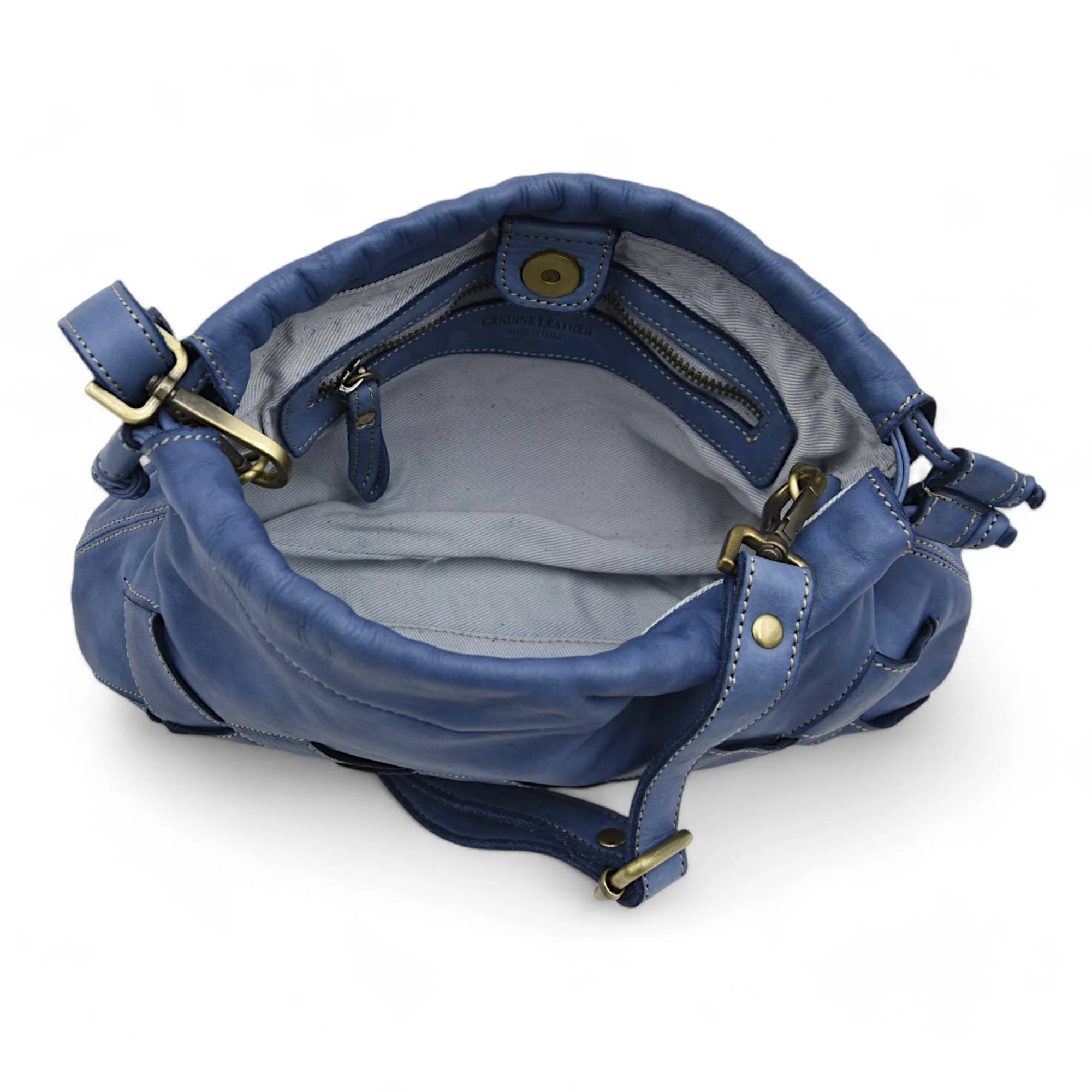 Bolsa Nova Handbags - Greta Clutch: Cognac - Image 3