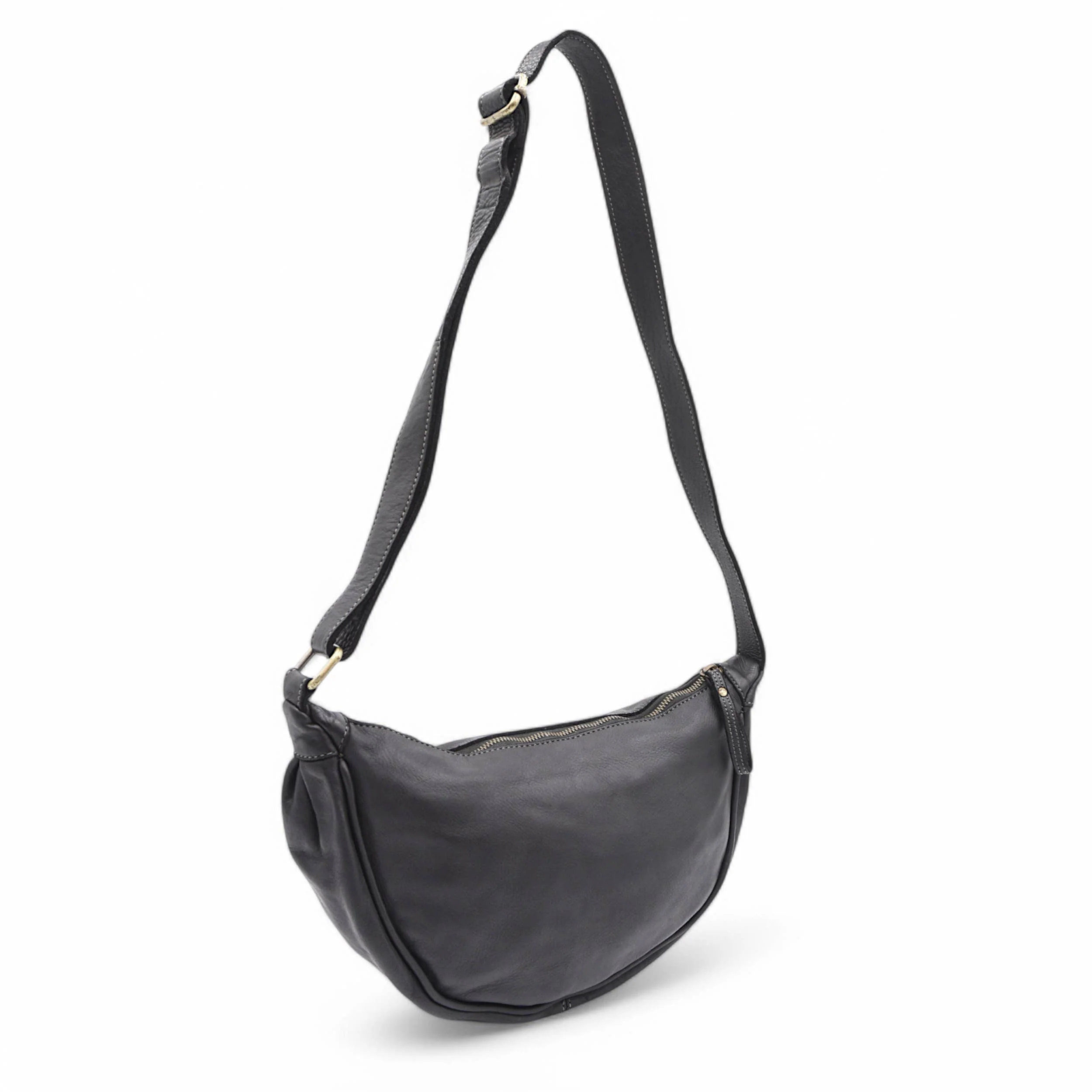 Bolsa Nova Handbags - Hug Hobo: Black - Image 4