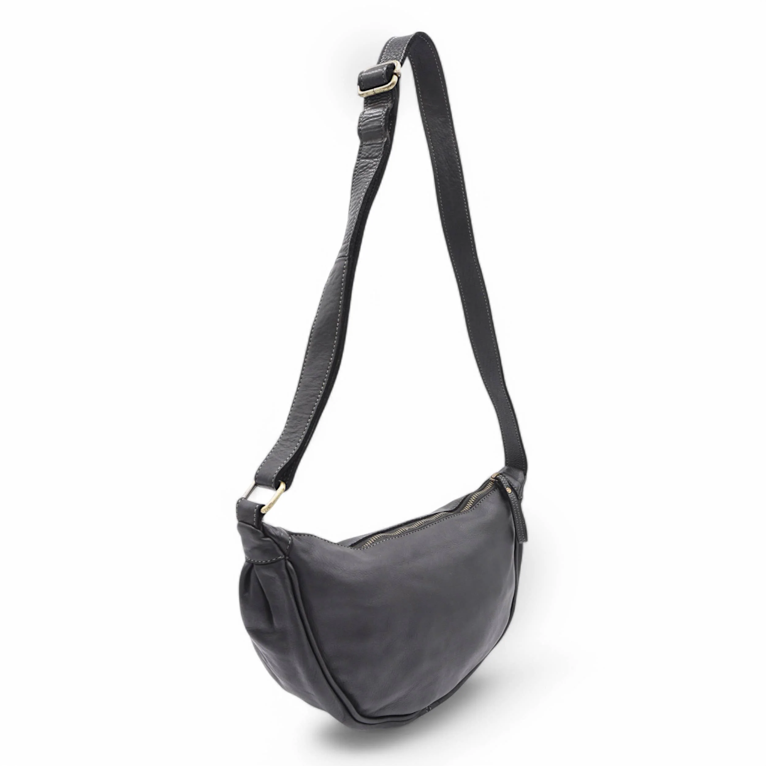 Bolsa Nova Handbags - Hug Hobo: Black - Image 5