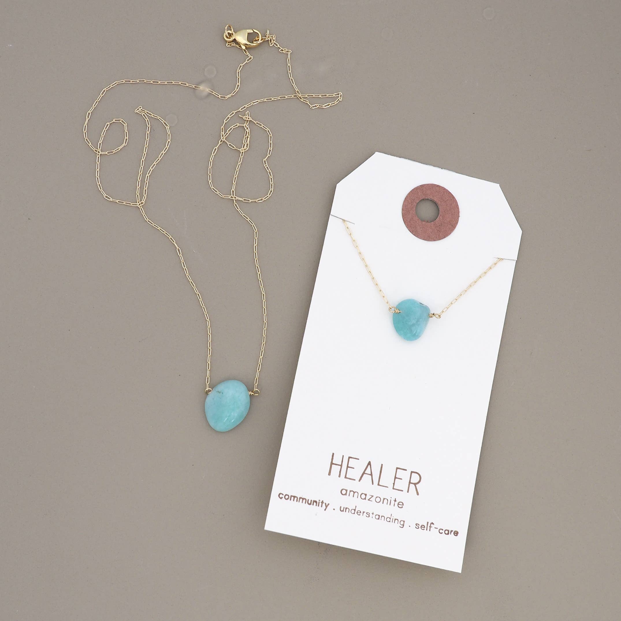 Britta Ambauen Jewelry - Teacher / malachite Necklace - Image 16