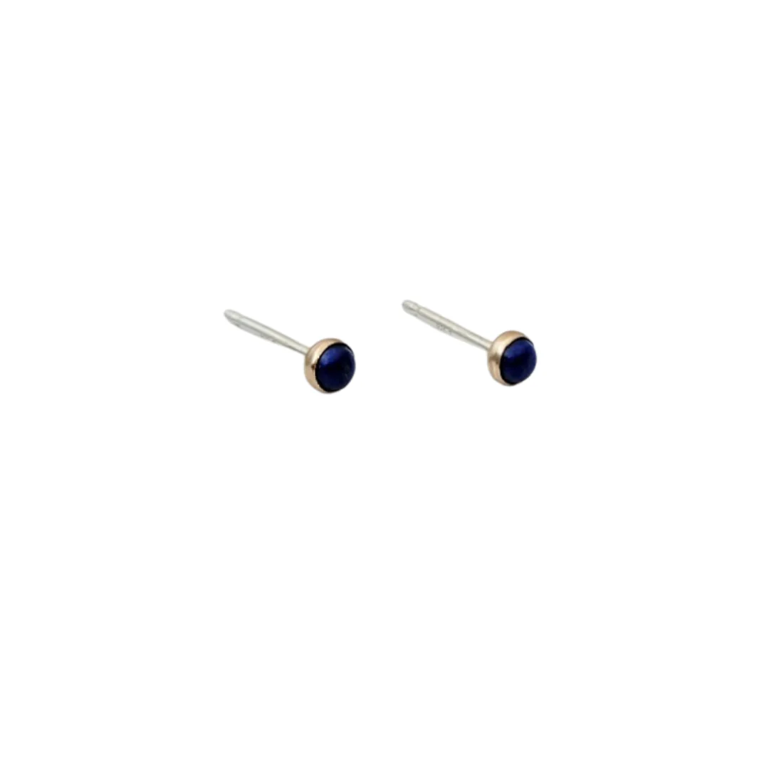 CLP Jewelry - Tiny Stone Stud Earrings: Opal - Image 7