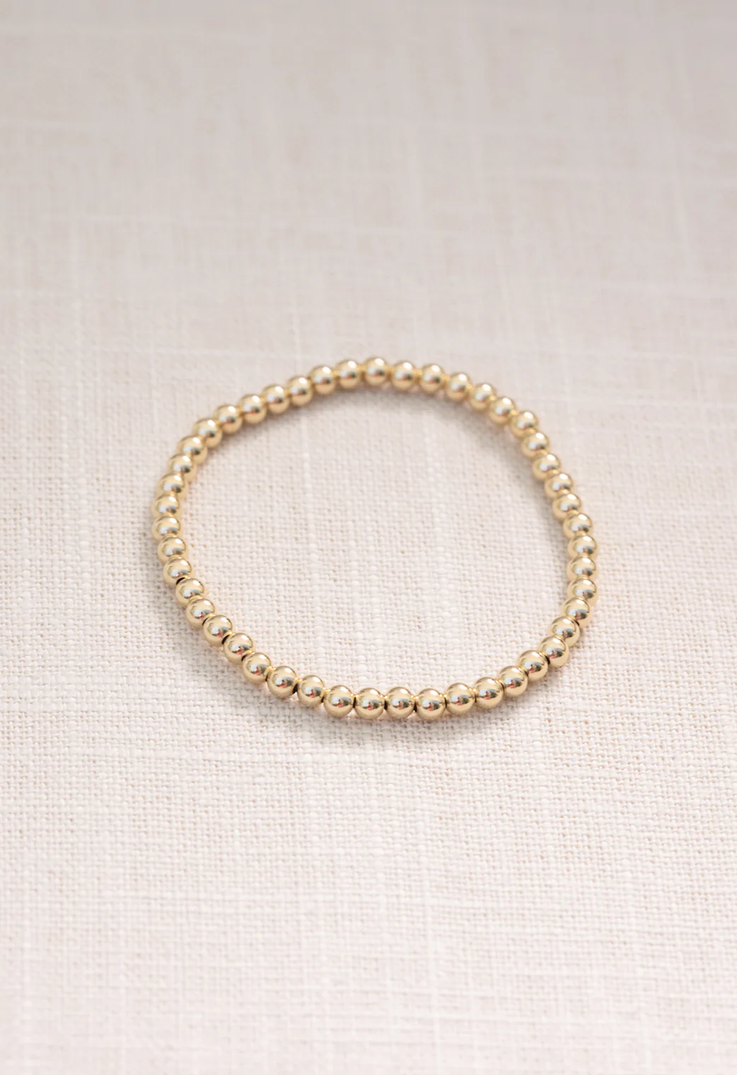 Coast and Cove - 4mm Gold Filled Ball Bracelet