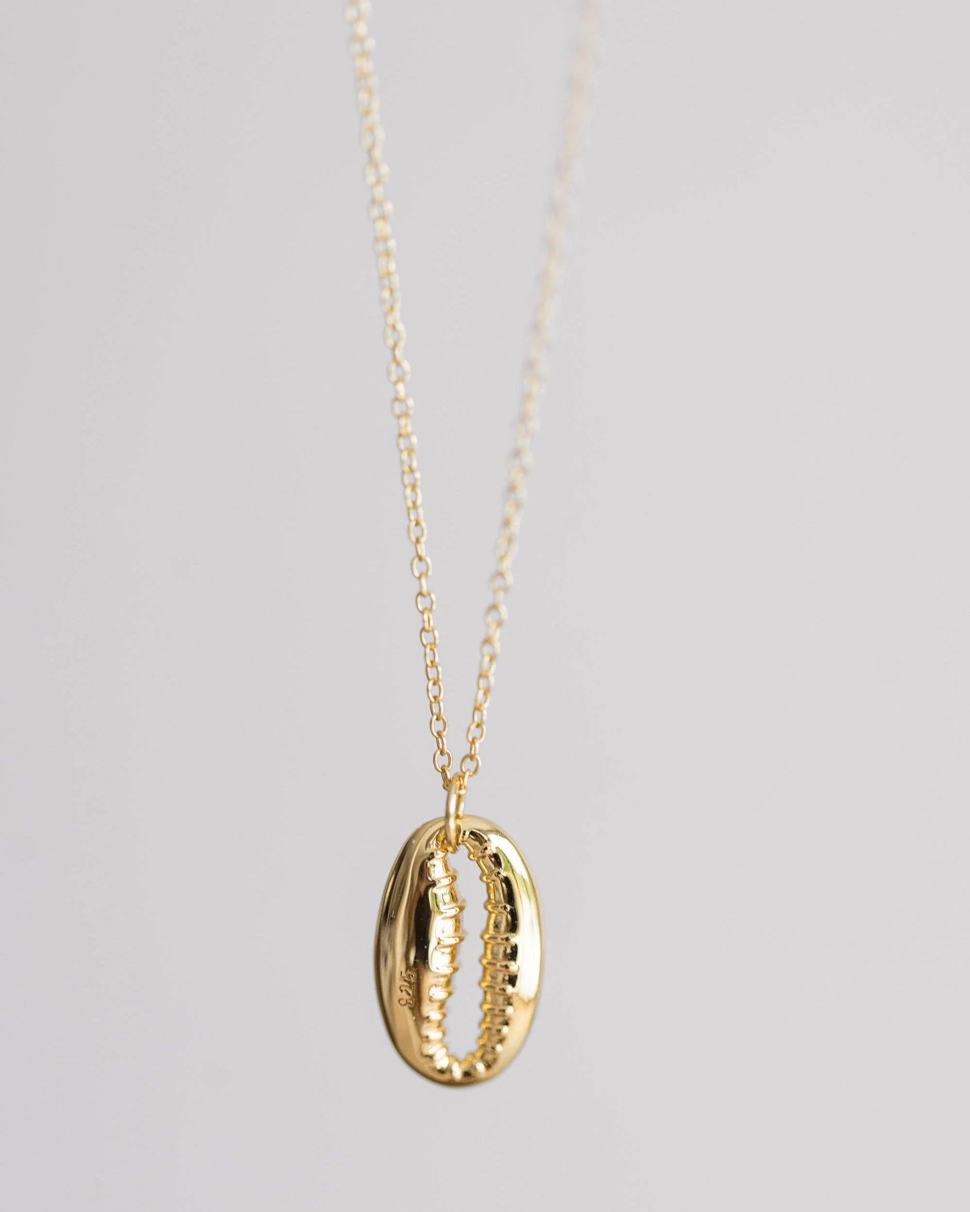 Coast and Cove - Gold Cowrie Necklace - Image 4