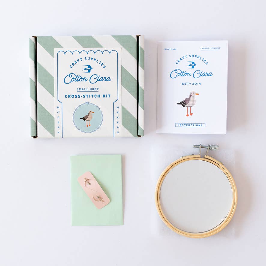 Cotton Clara - Seagull Cross Stitch Kit - Image 4