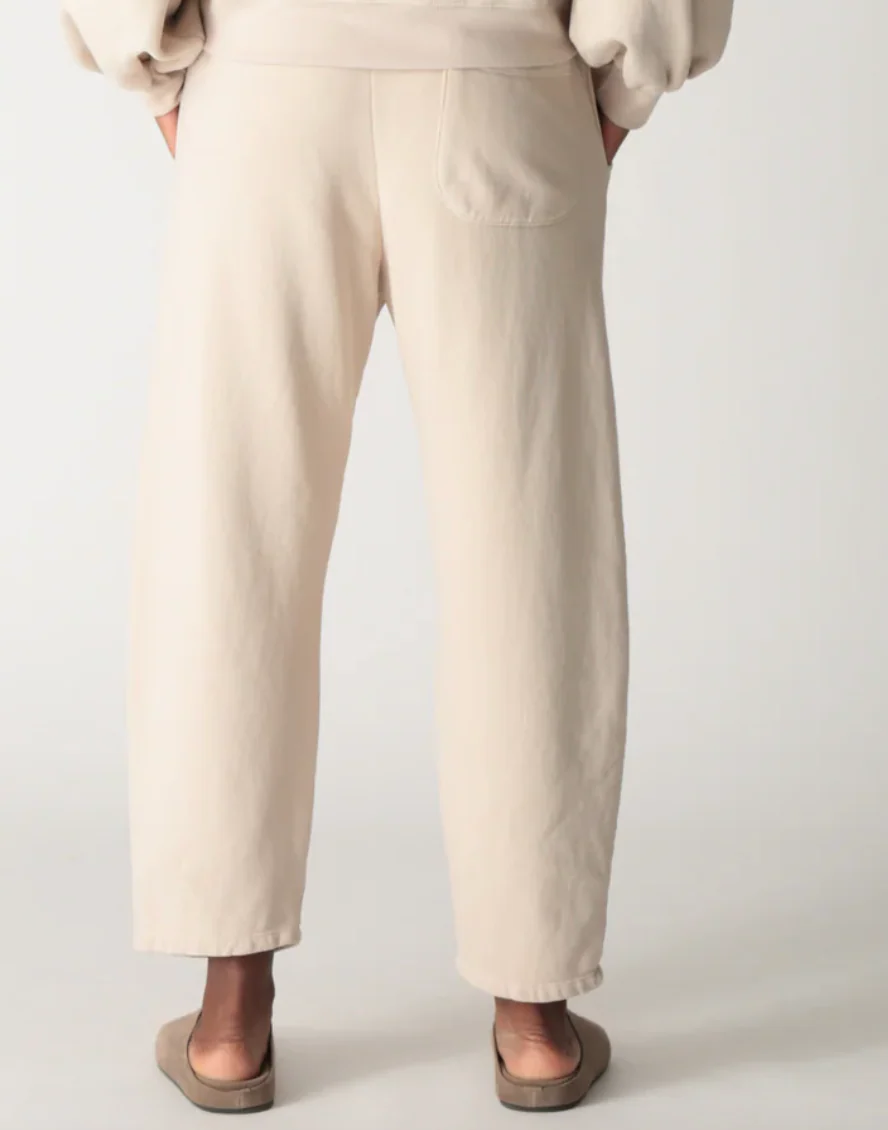 Electric and Rose - Cream Barrel Sweatpants - Image 2