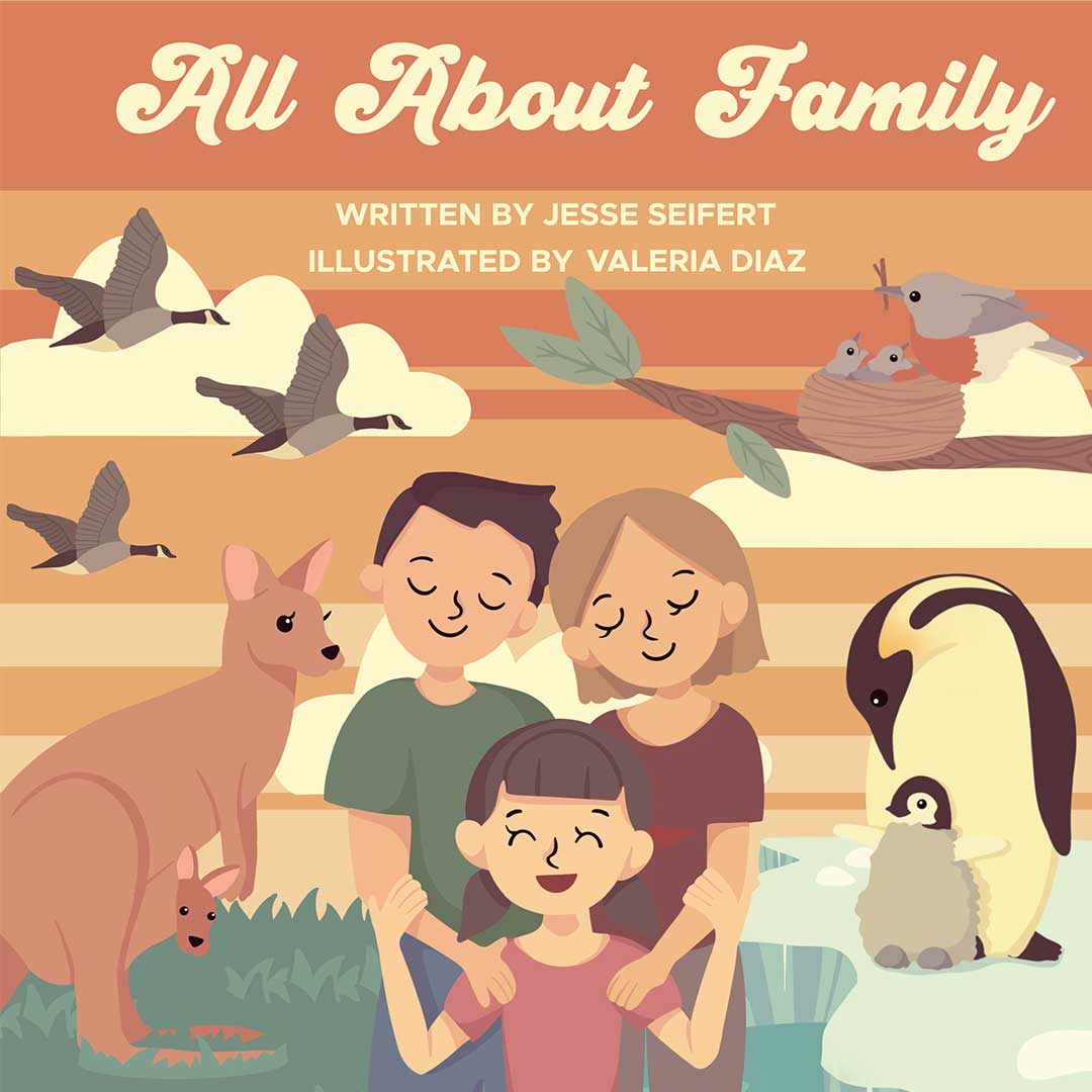 Emerson and Friends - All About Family Board Book