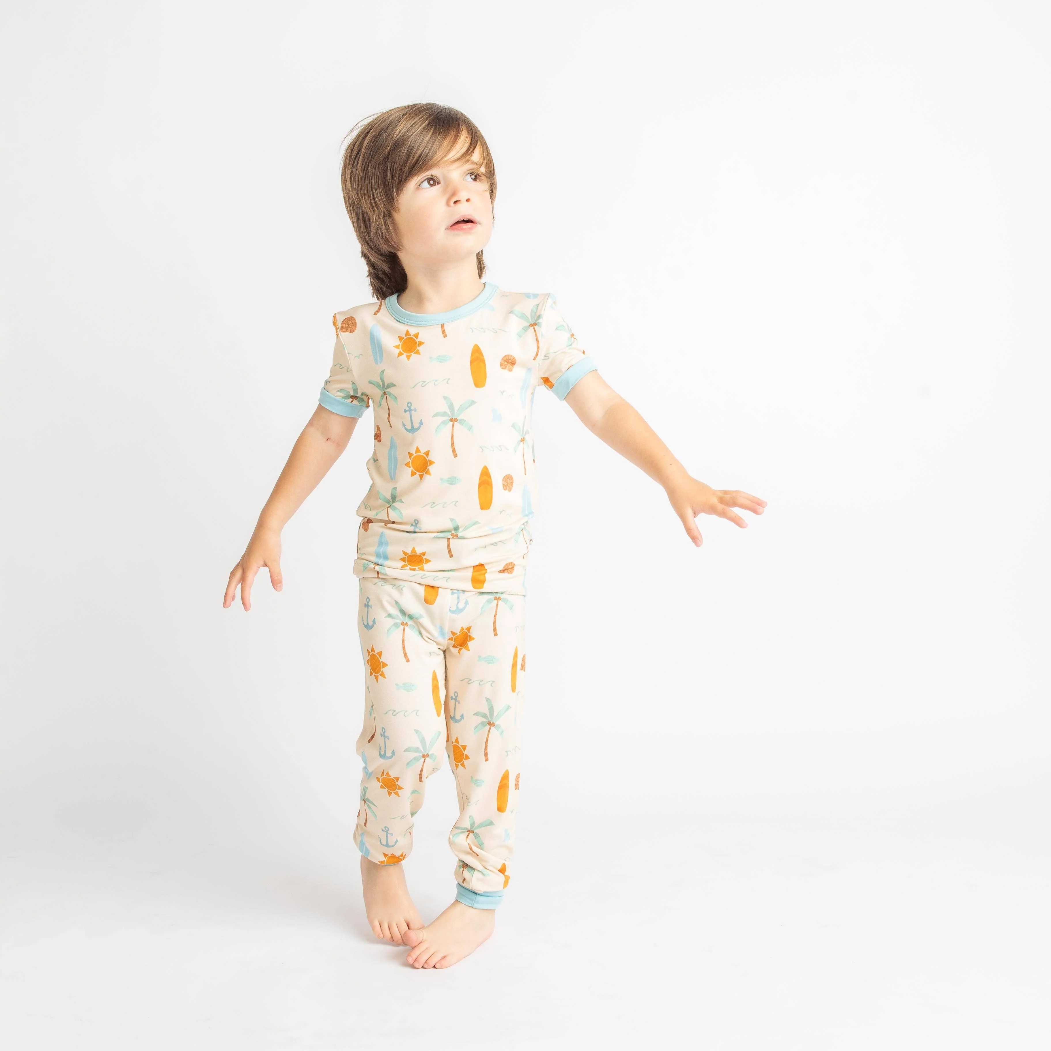 Emerson and Friends - Chasing Waves Kids Pajama Set - Image 2