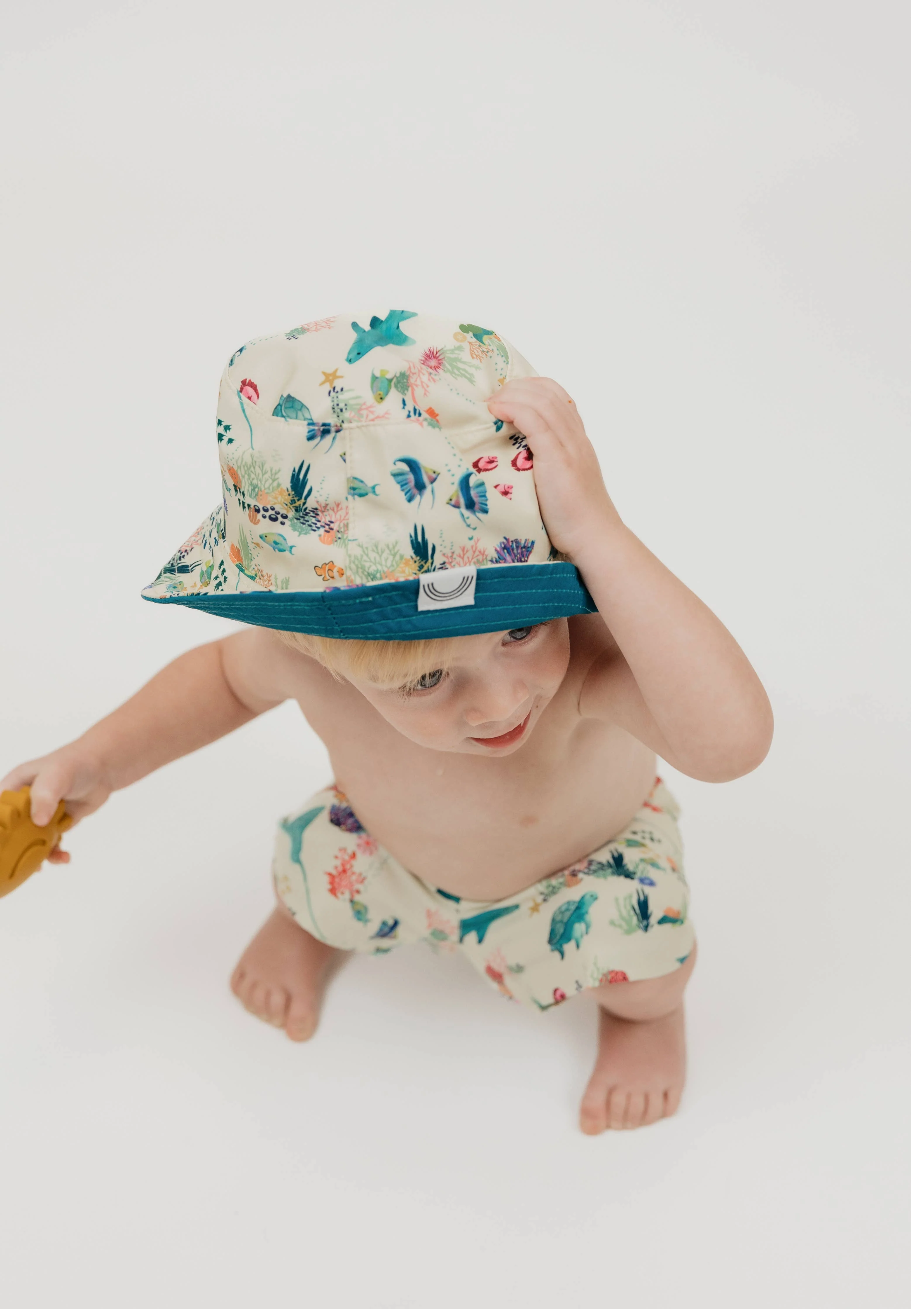 Emerson and Friends - Coral Reef Reversible Bucket Hat - Image 2