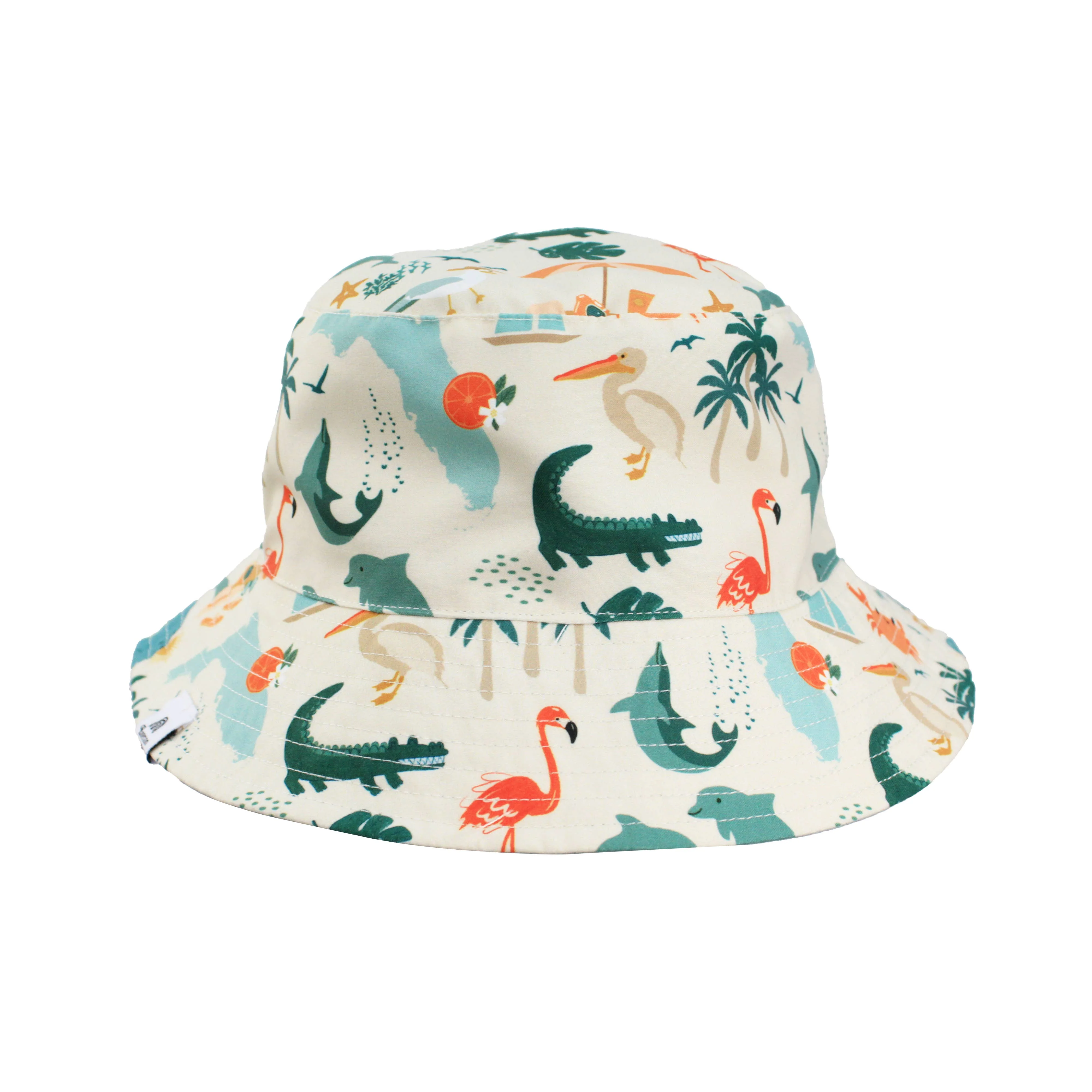 Emerson and Friends - Explore Florida KIDS Reversible Bucket Hat - Image 4
