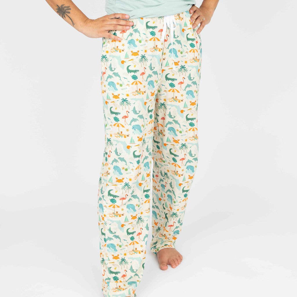 Emerson and Friends - Explore Florida Adult Pajamas Lounge Pants - Image 2