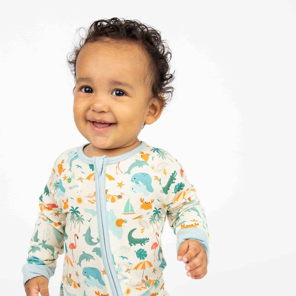 Emerson and Friends - Explore Florida Convertible Baby Onesie - Image 2