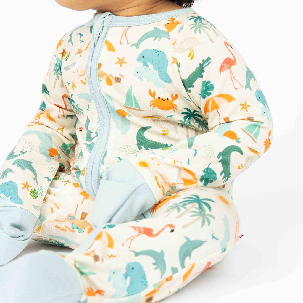Emerson and Friends - Explore Florida Convertible Baby Onesie - Image 3