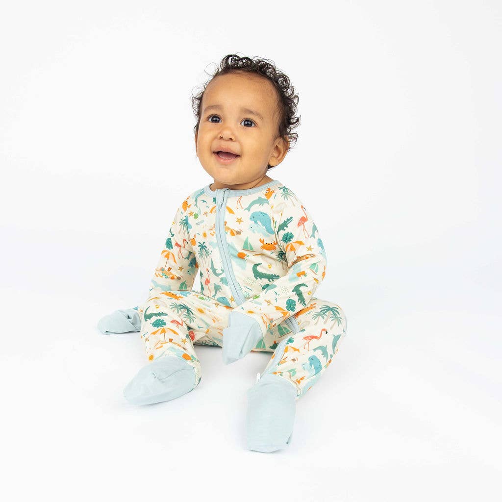 Emerson and Friends - Explore Florida Convertible Baby Onesie - Image 4