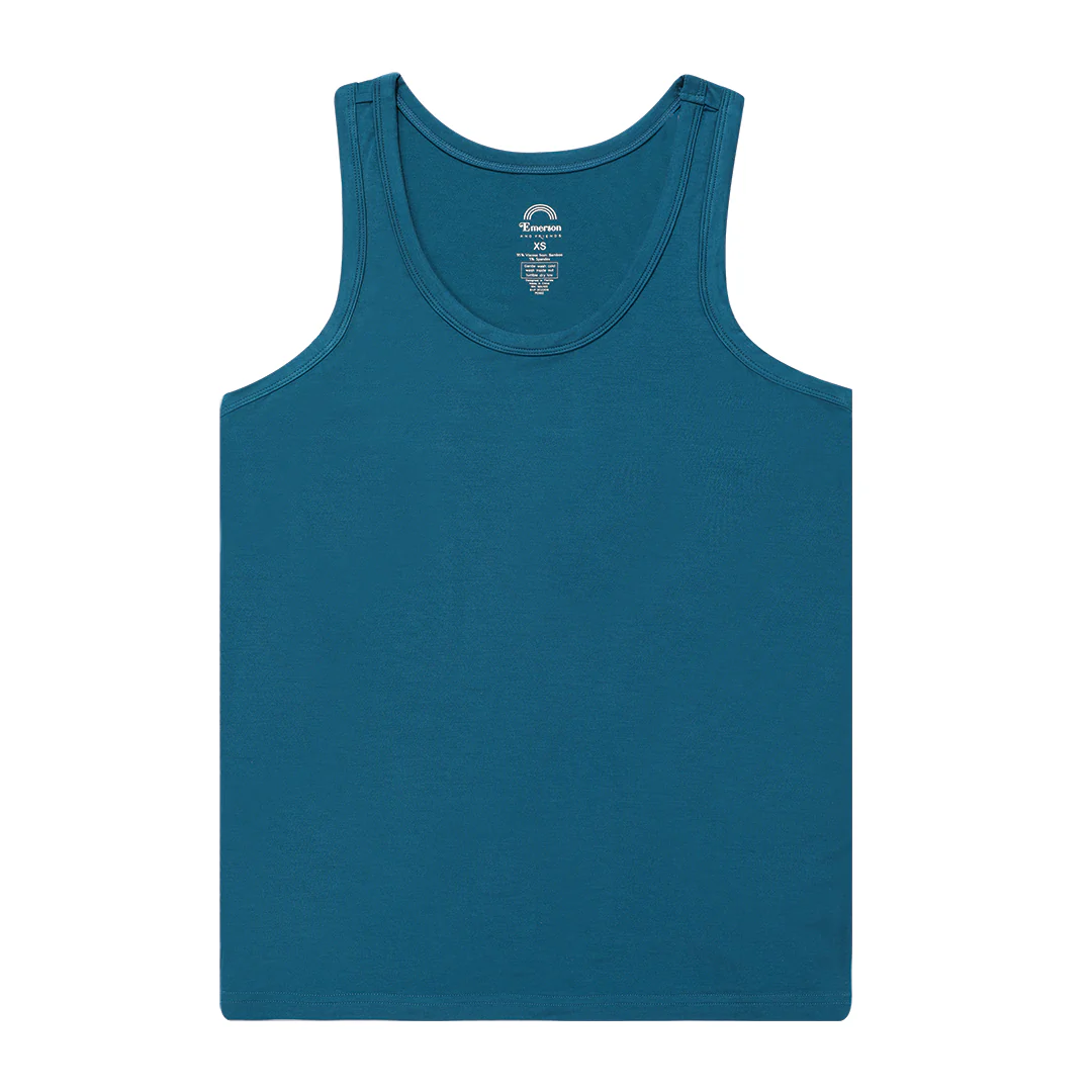 Emerson and Friends - Ocean Blue Women's Adult Sleep Tank Top - Image 3