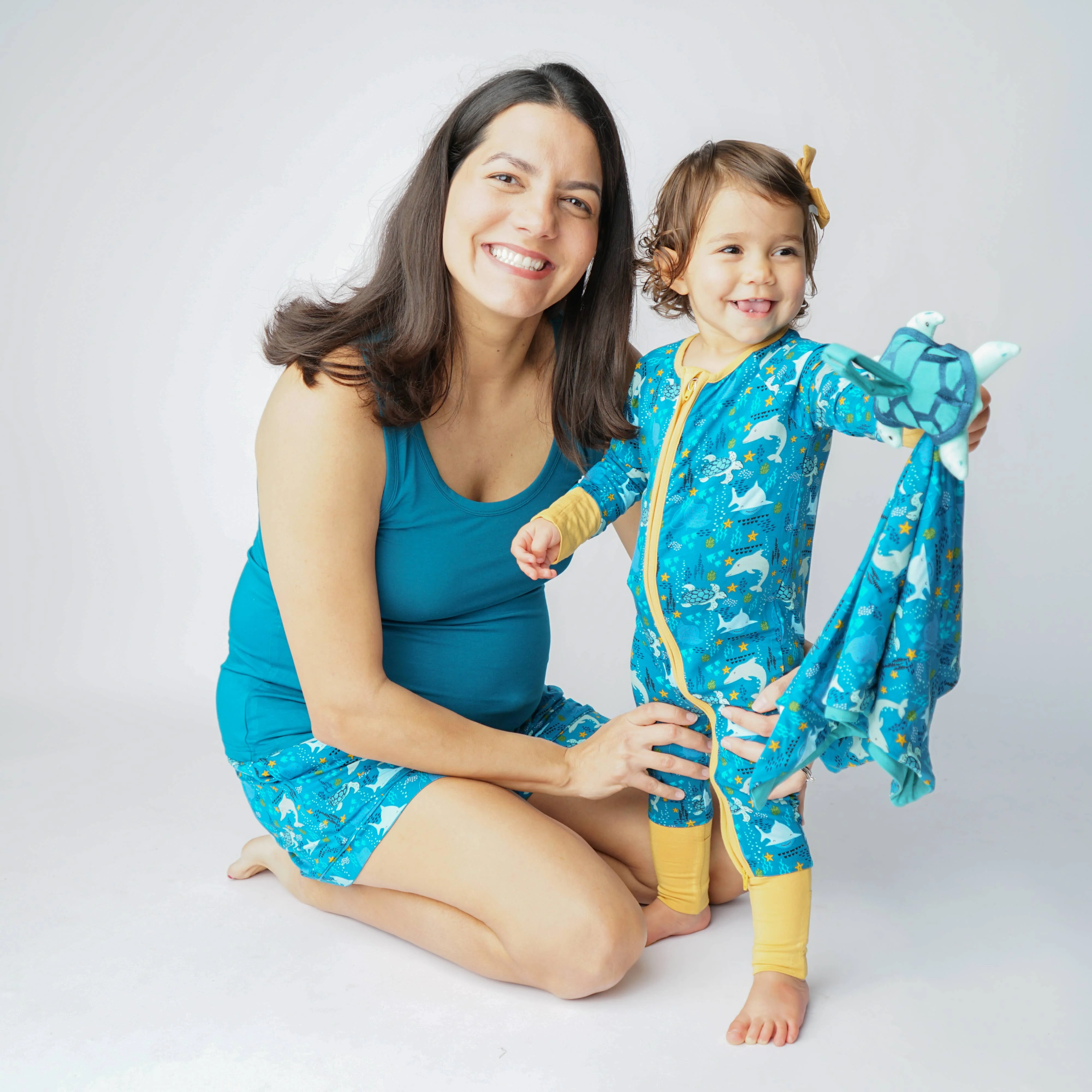 Emerson and Friends - Ocean Friends Pajama Shorts - Image 3
