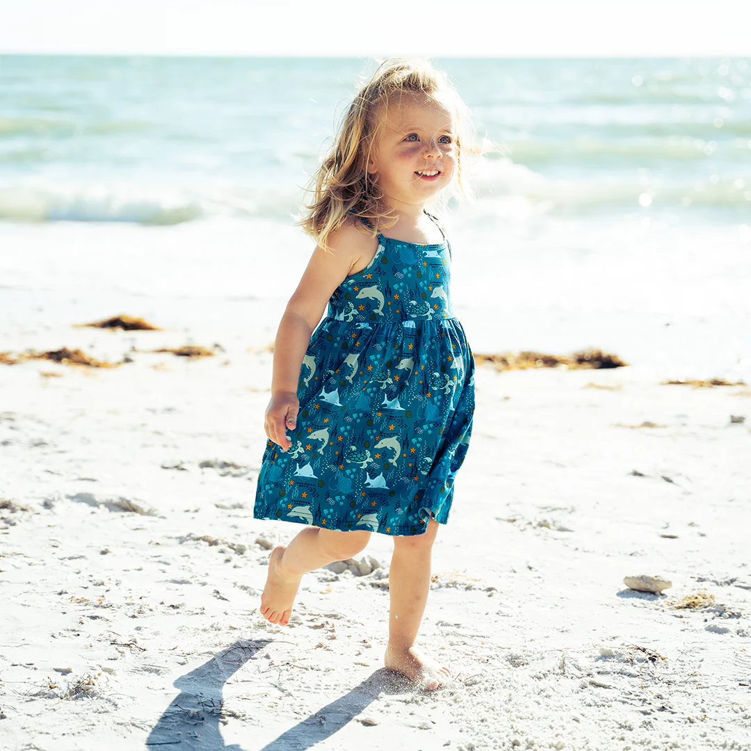 Emerson and Friends - Ocean Friends Bamboo Sundress - Image 2