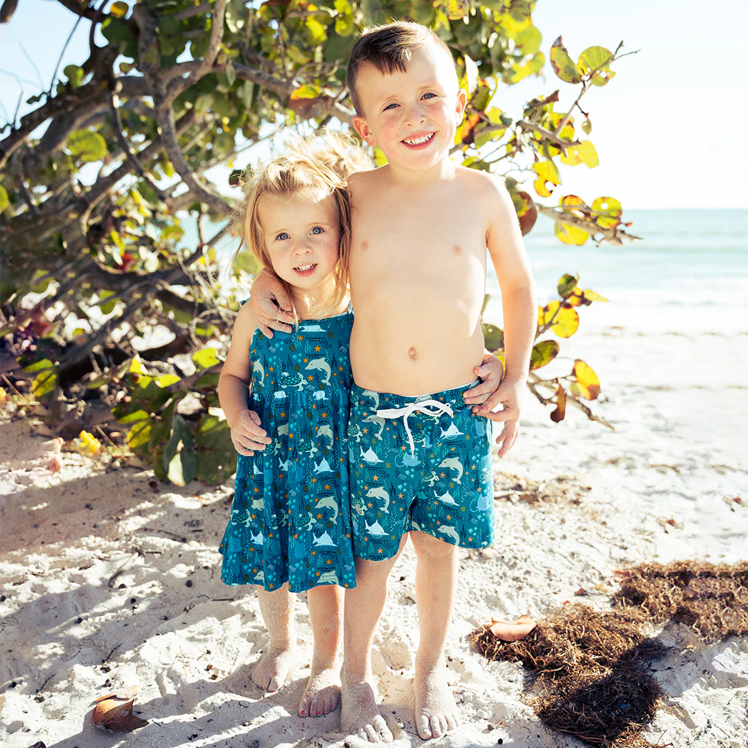 Emerson and Friends - Ocean Friends Bamboo Sundress - Image 3