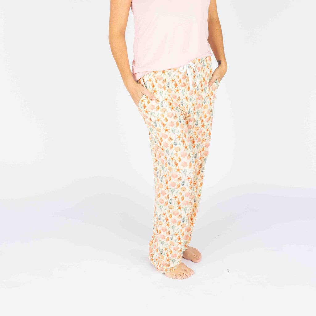 Emerson and Friends - Sandy Seashells Adult Pajamas Pants - Image 3