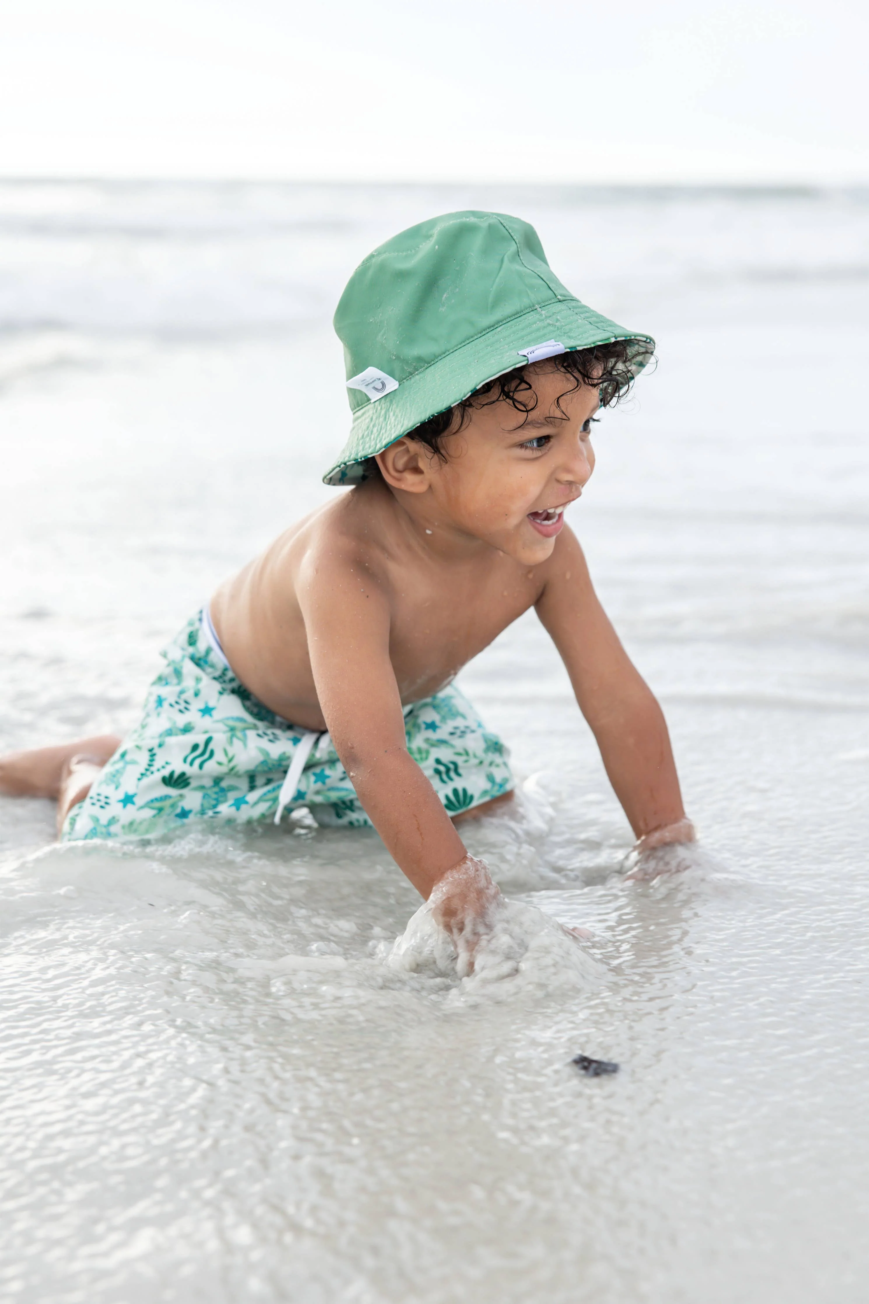 Emerson and Friends - Save the Sea Turtles Reversible Bucket Hat - Image 2
