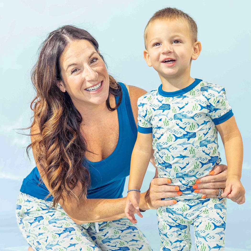 Emerson and Friends - Shark Friends Ocean Kids Bamboo Pajamas - Image 4