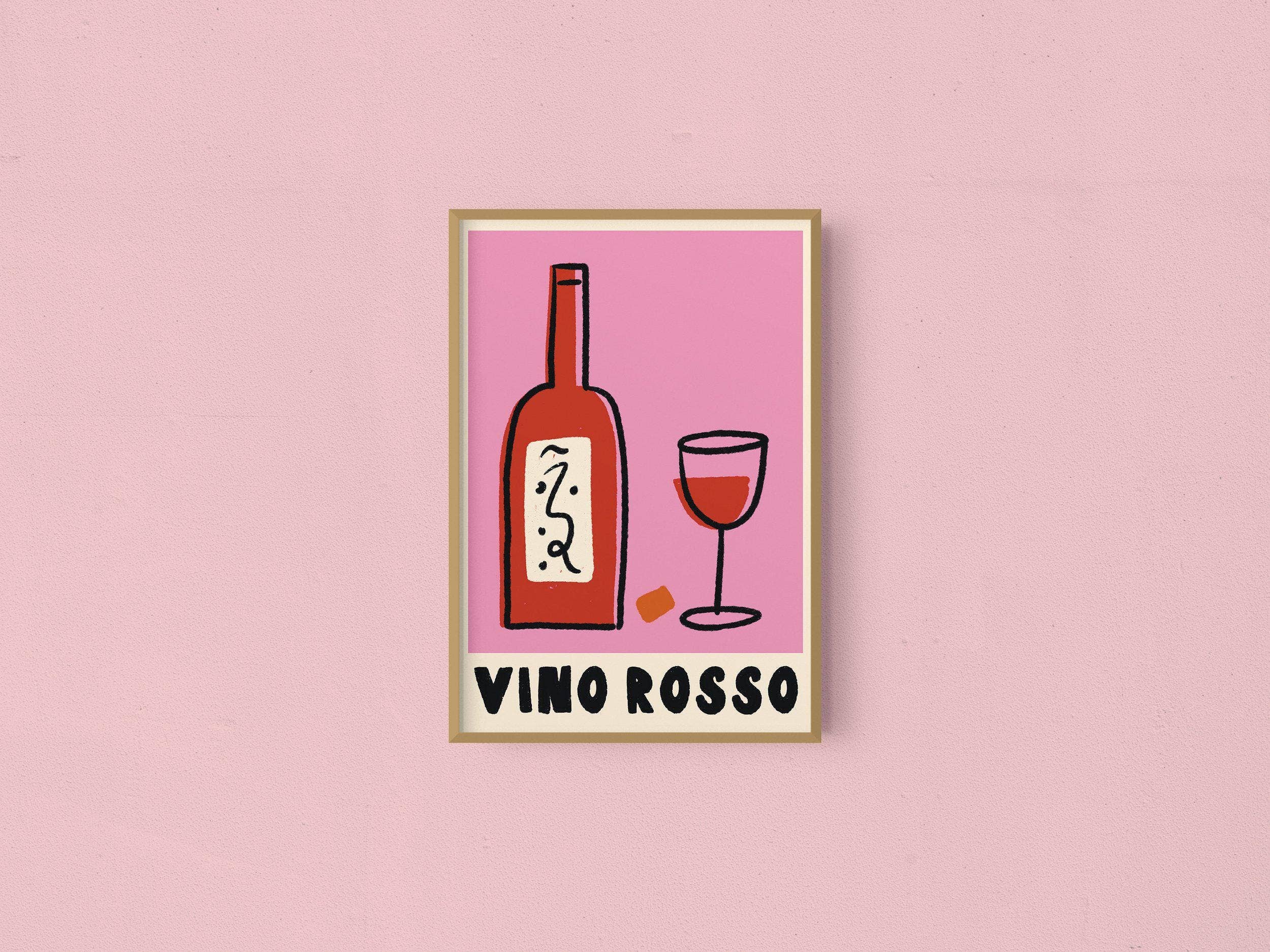 Emmy Lupin Studio - Vino Rosso Art Prints - Image 4