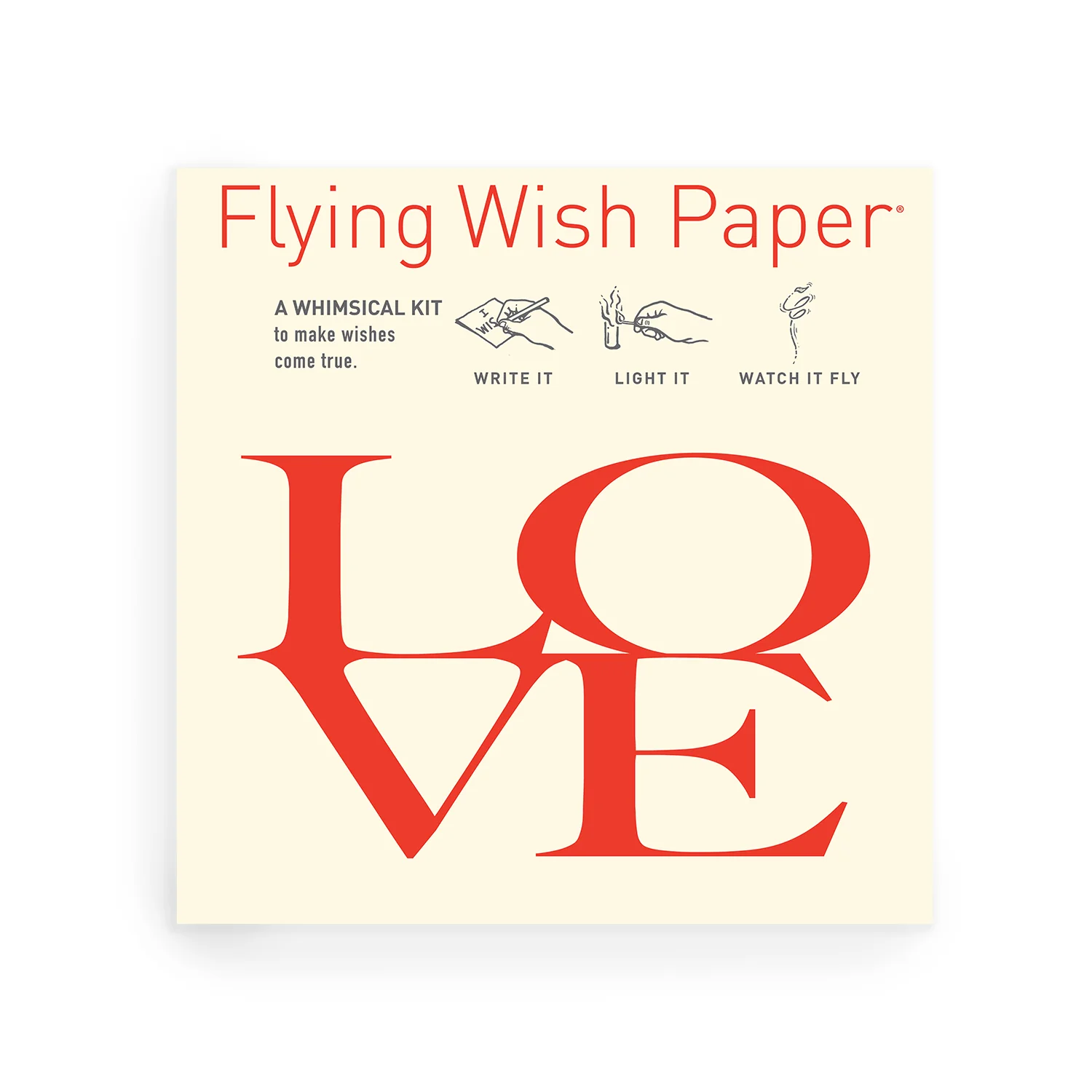 FLYING WISH PAPER ® - LOVE LETTERS / Mini Kit / Valentine’s Day 15 WISH PAPER™ - Image 2