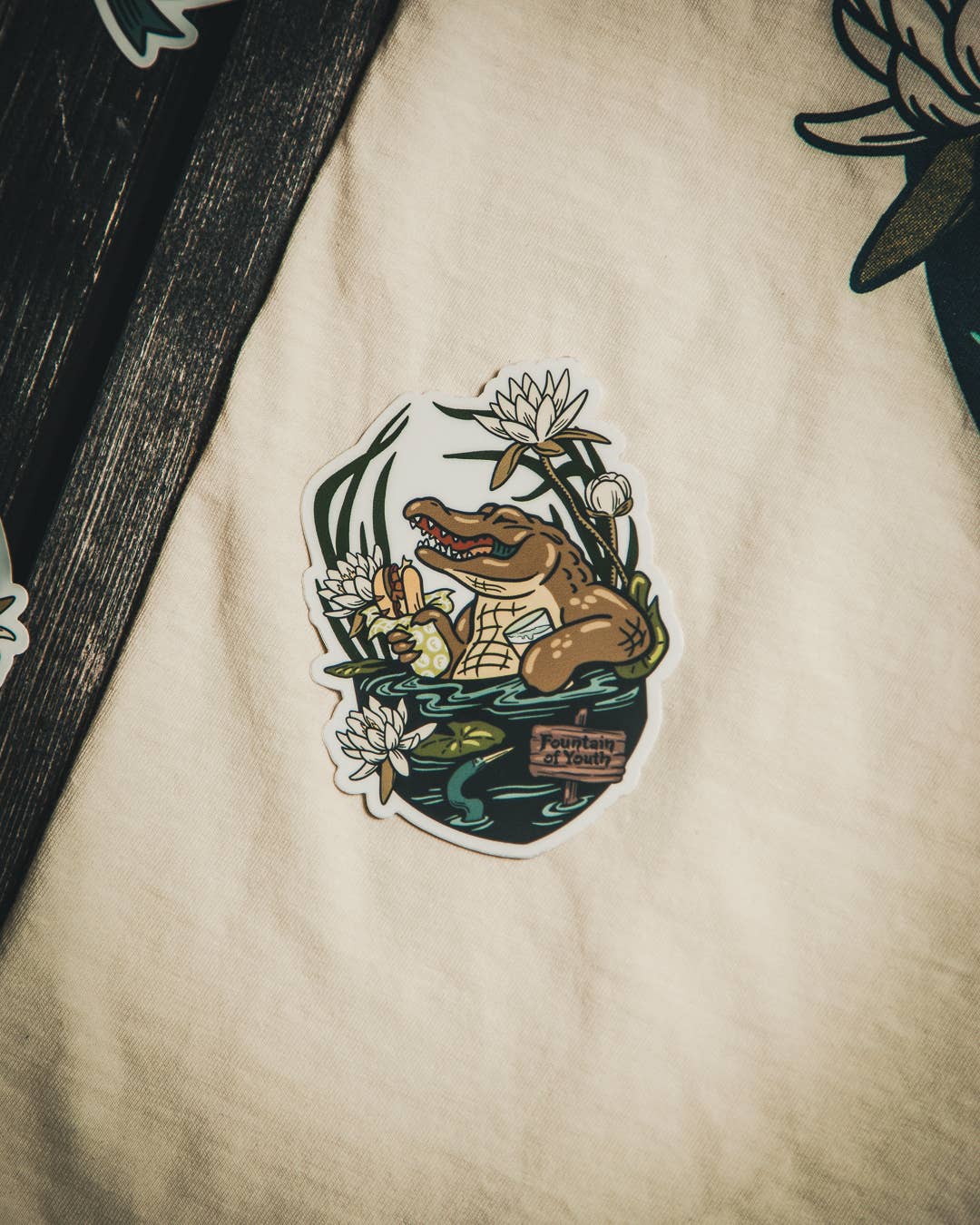 Freehand Goods - Fountain of Youth Sticker - Image 2